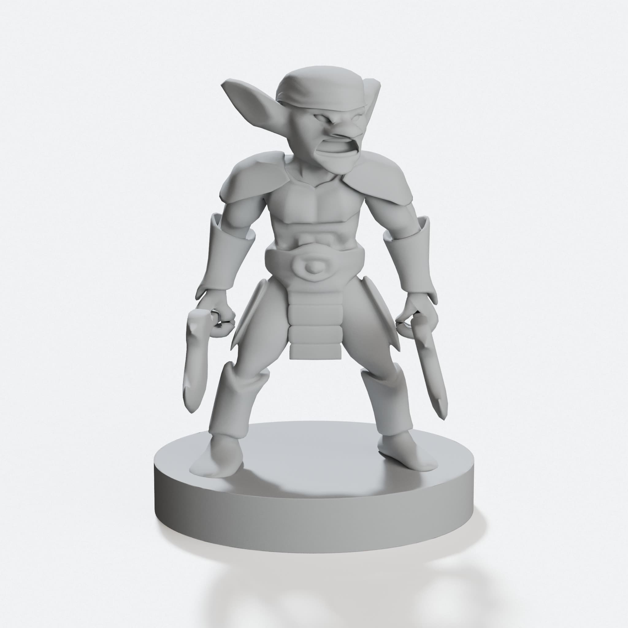 Goblins 3D Printed Tabletop Miniatures, hero tilt