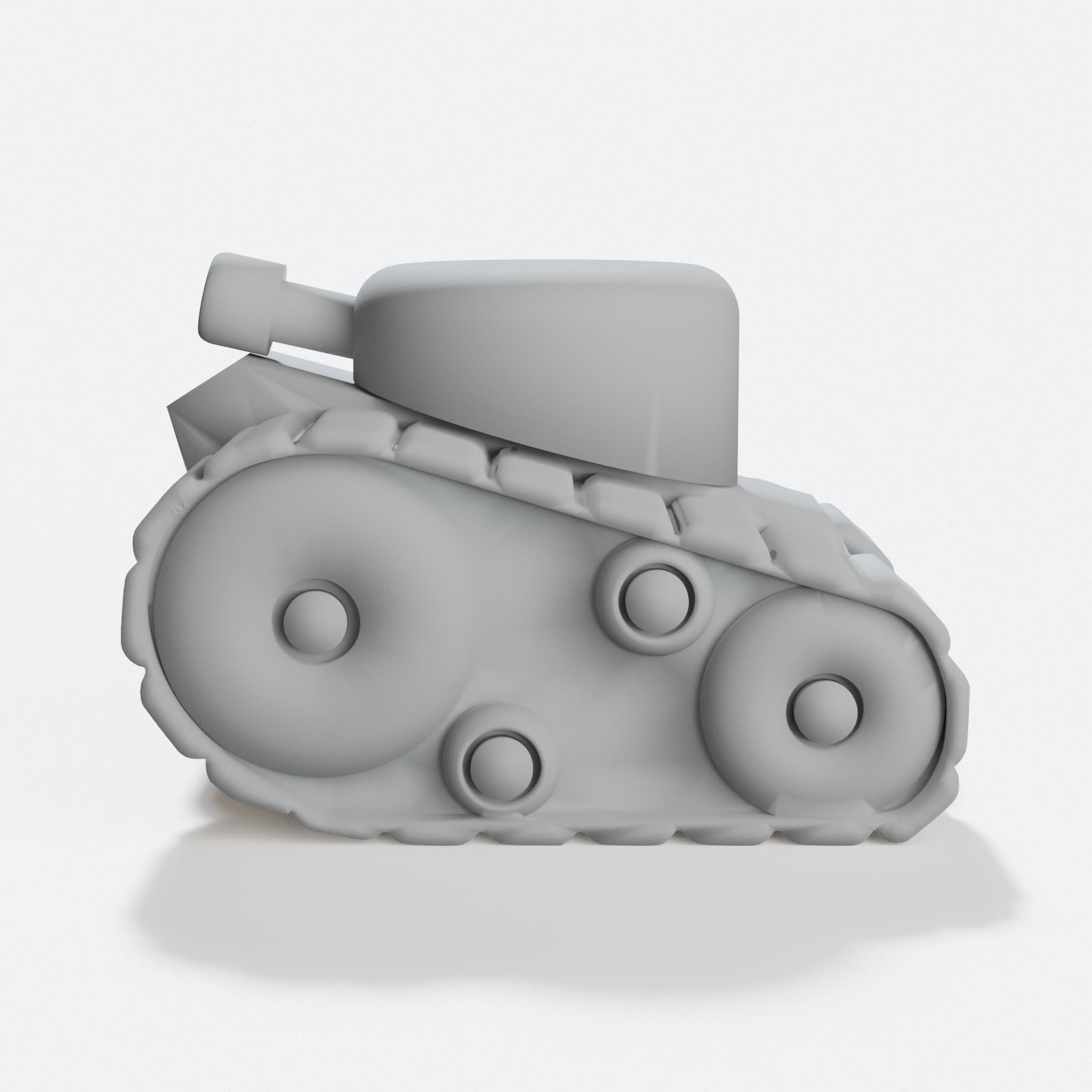 3DTankor 3D Printed Toy Tank Test Print, hero tilt