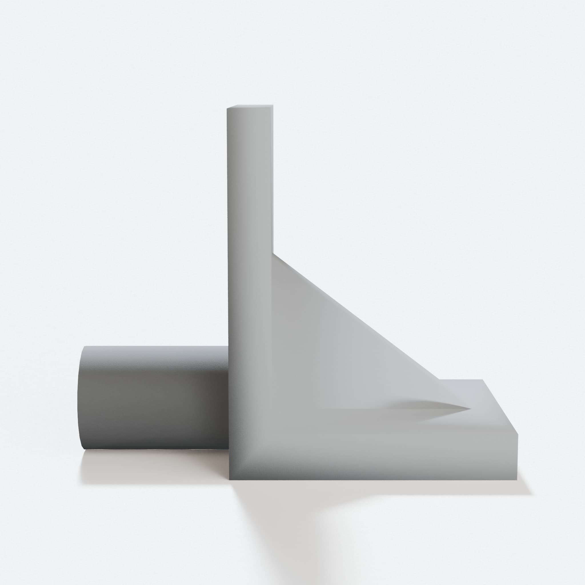 3D Printed Bookshelf Peg Home Decor Support, hero tilt