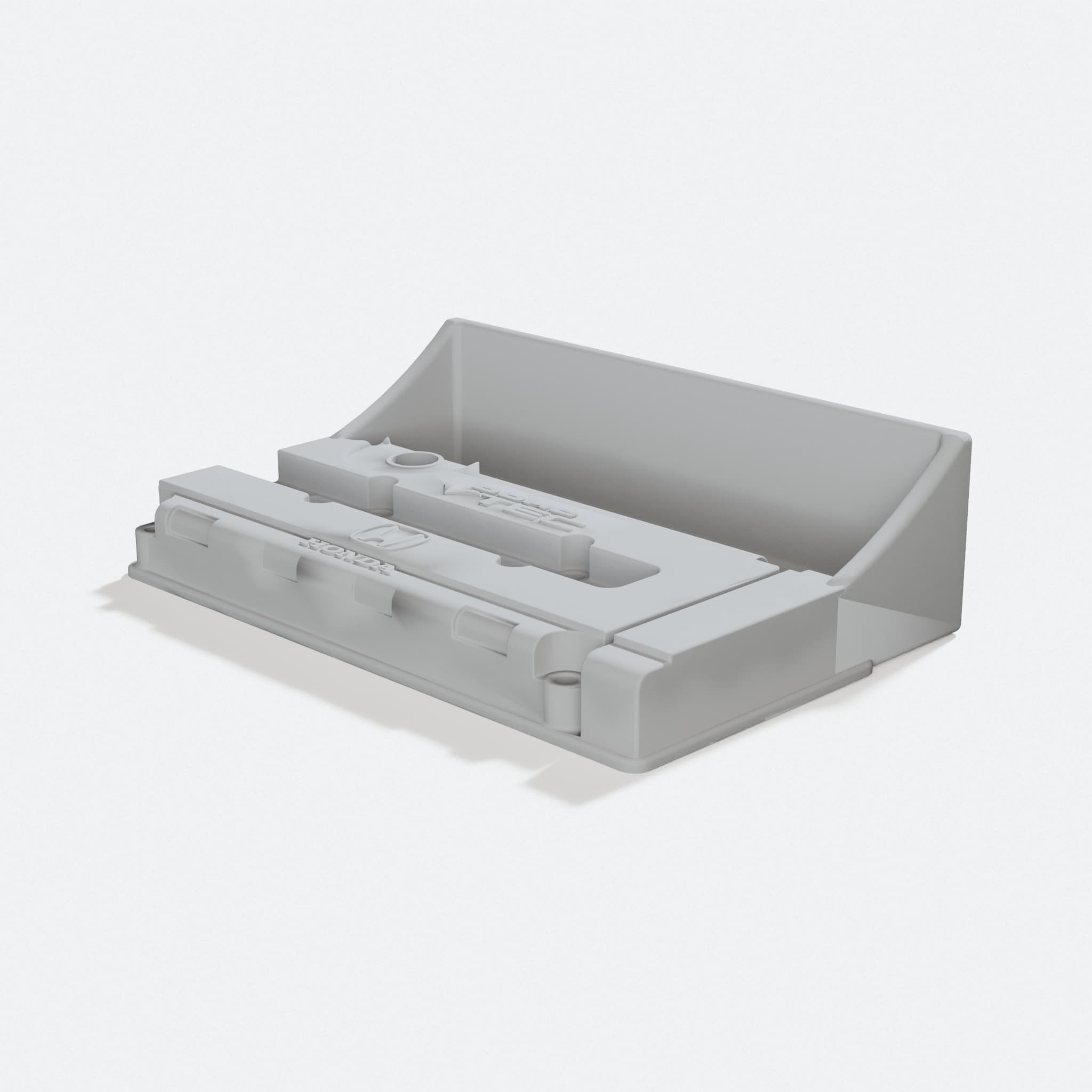 Honda Valve Cover Business Card Holder, turn three quarter