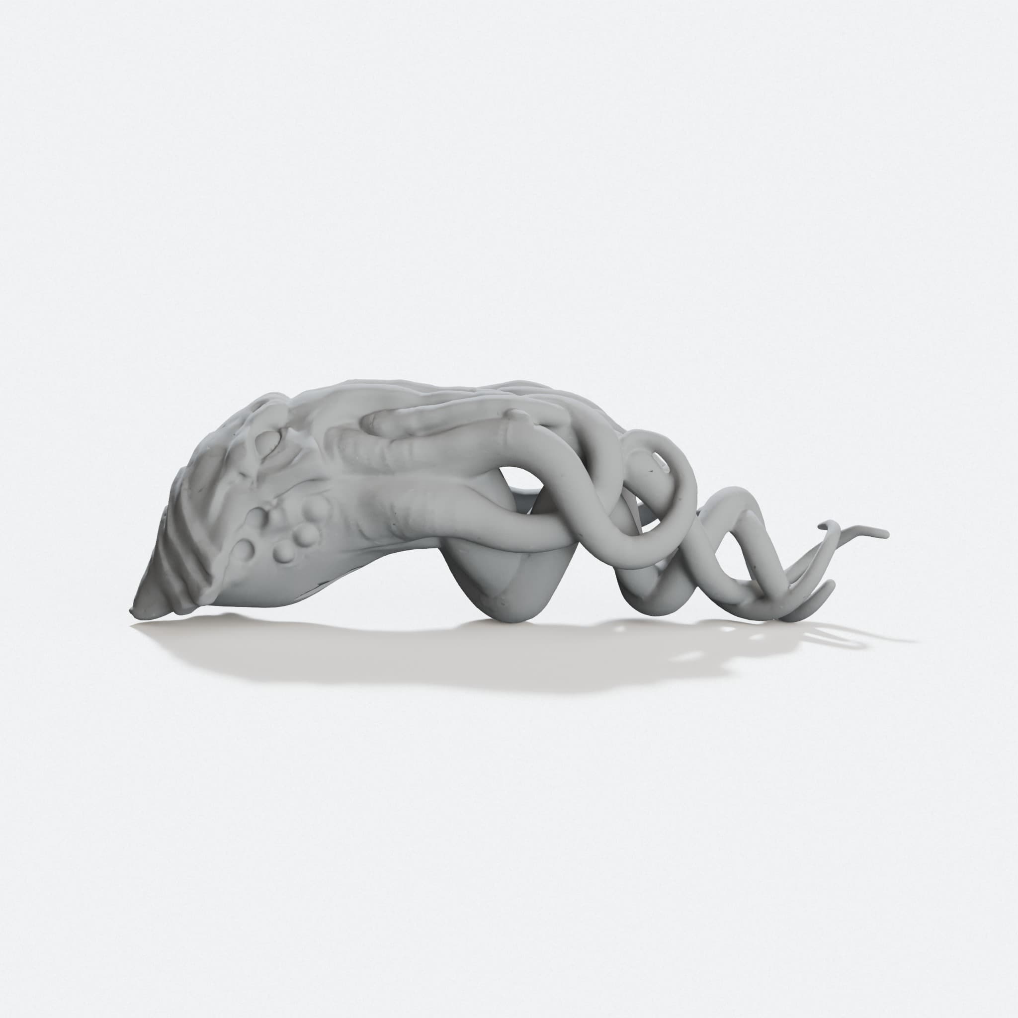 Cthulhu Death Whistle - 3D Printed Lovecraft Prop, hero tilt