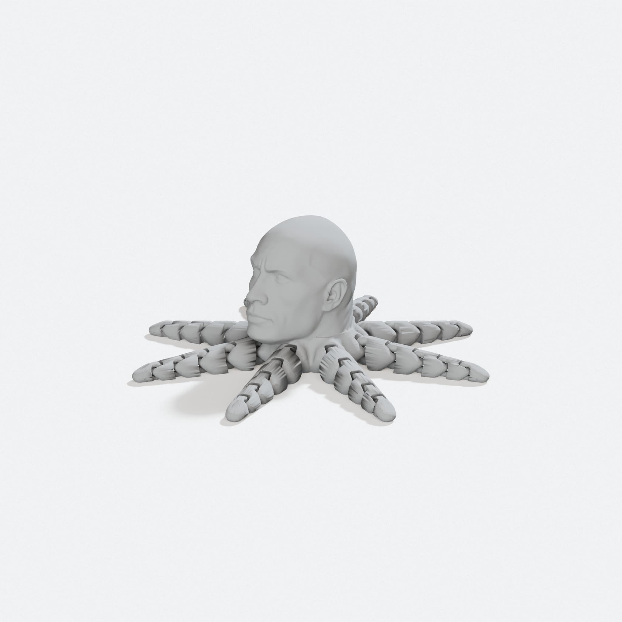 The Rocktopus: Flexi Octopus Toy, turn three quarter