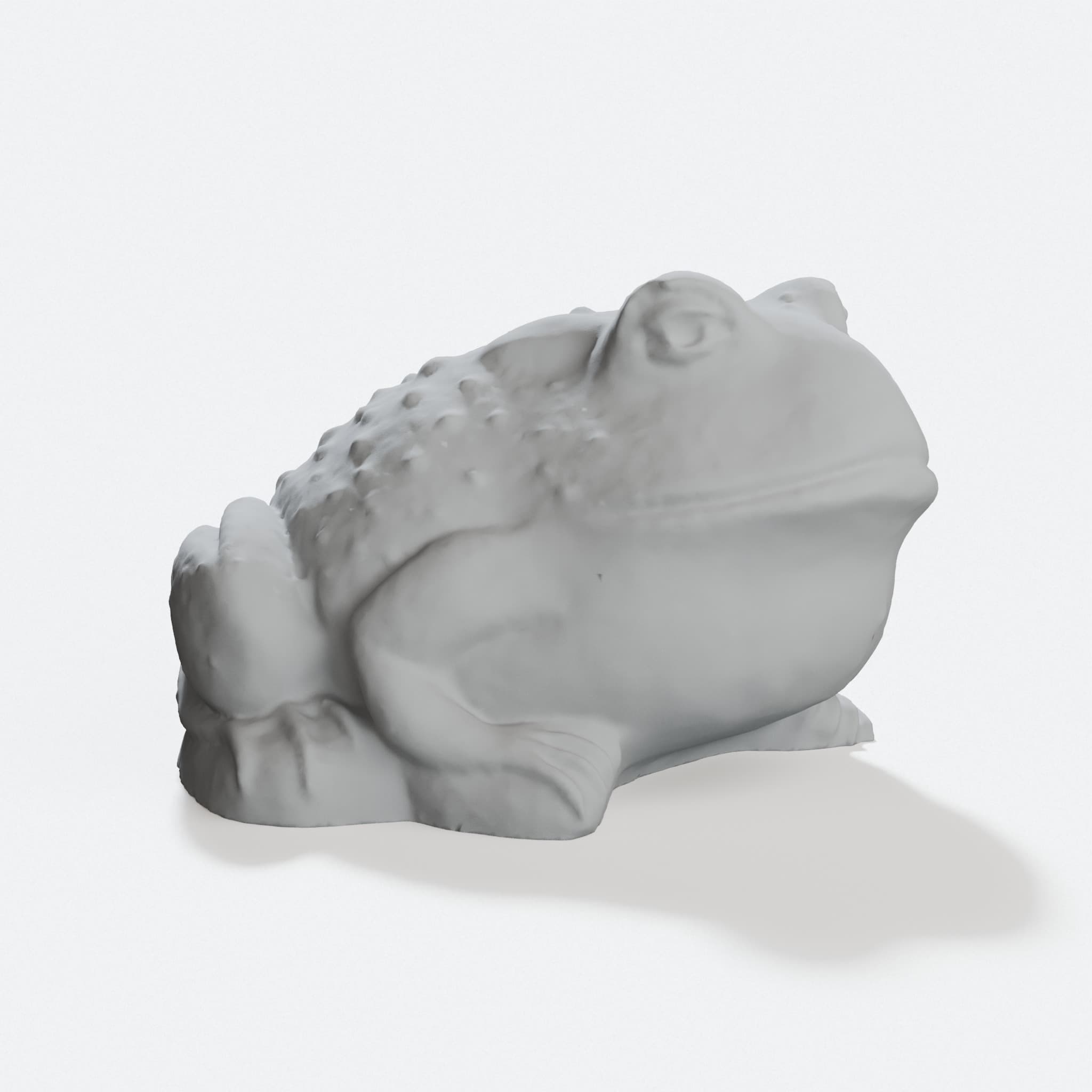 Yoga Frog & Garden Toad 3D Printed Figures, hero tilt