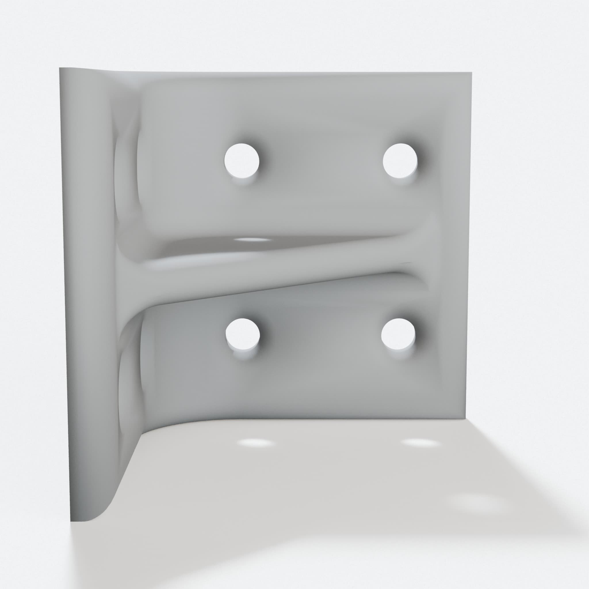 Strong Little Bracket 3D Printed Workshop Tool, hero tilt