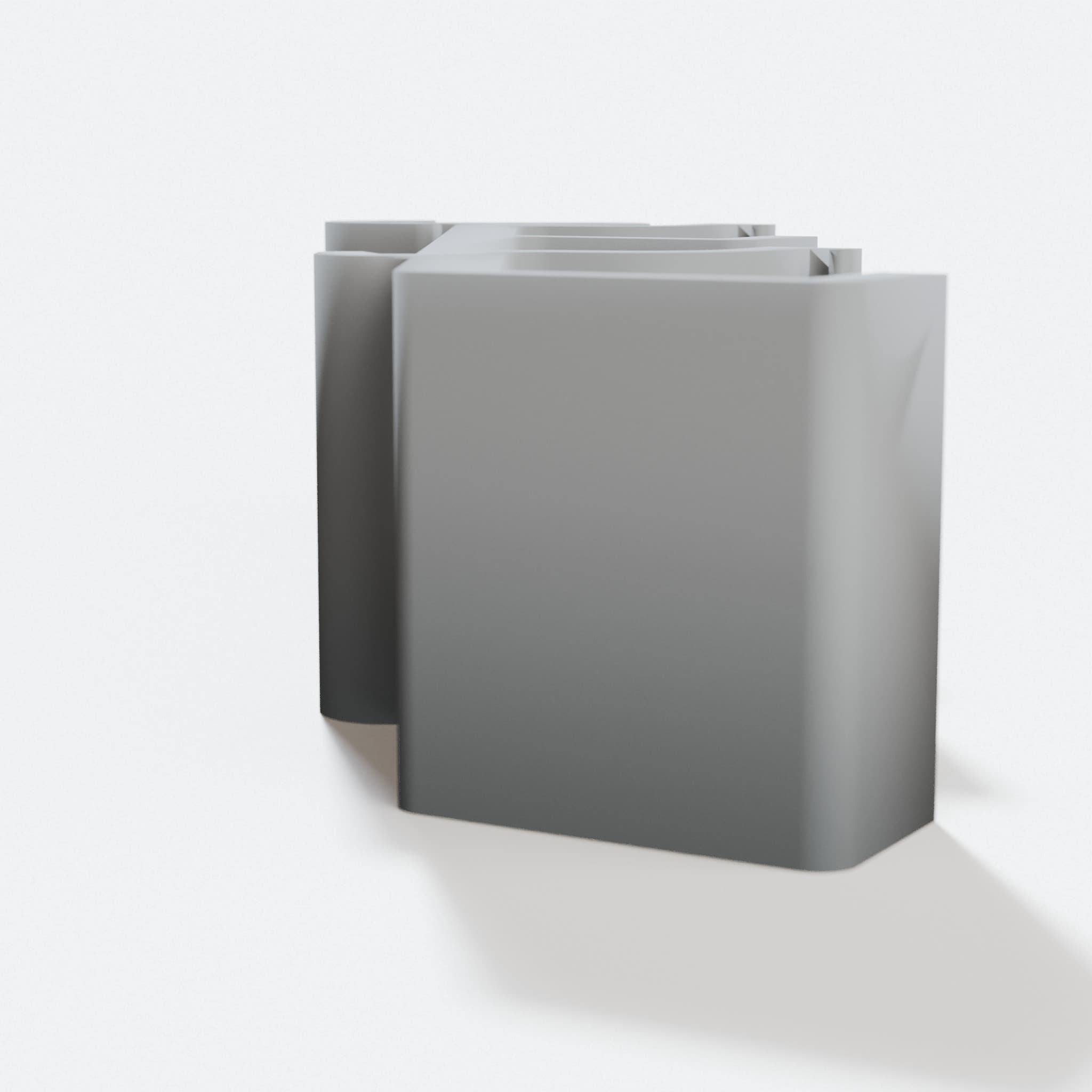 WAGO 221 DIN Rail Holder: 3D Printed Workshop Tool, hero tilt