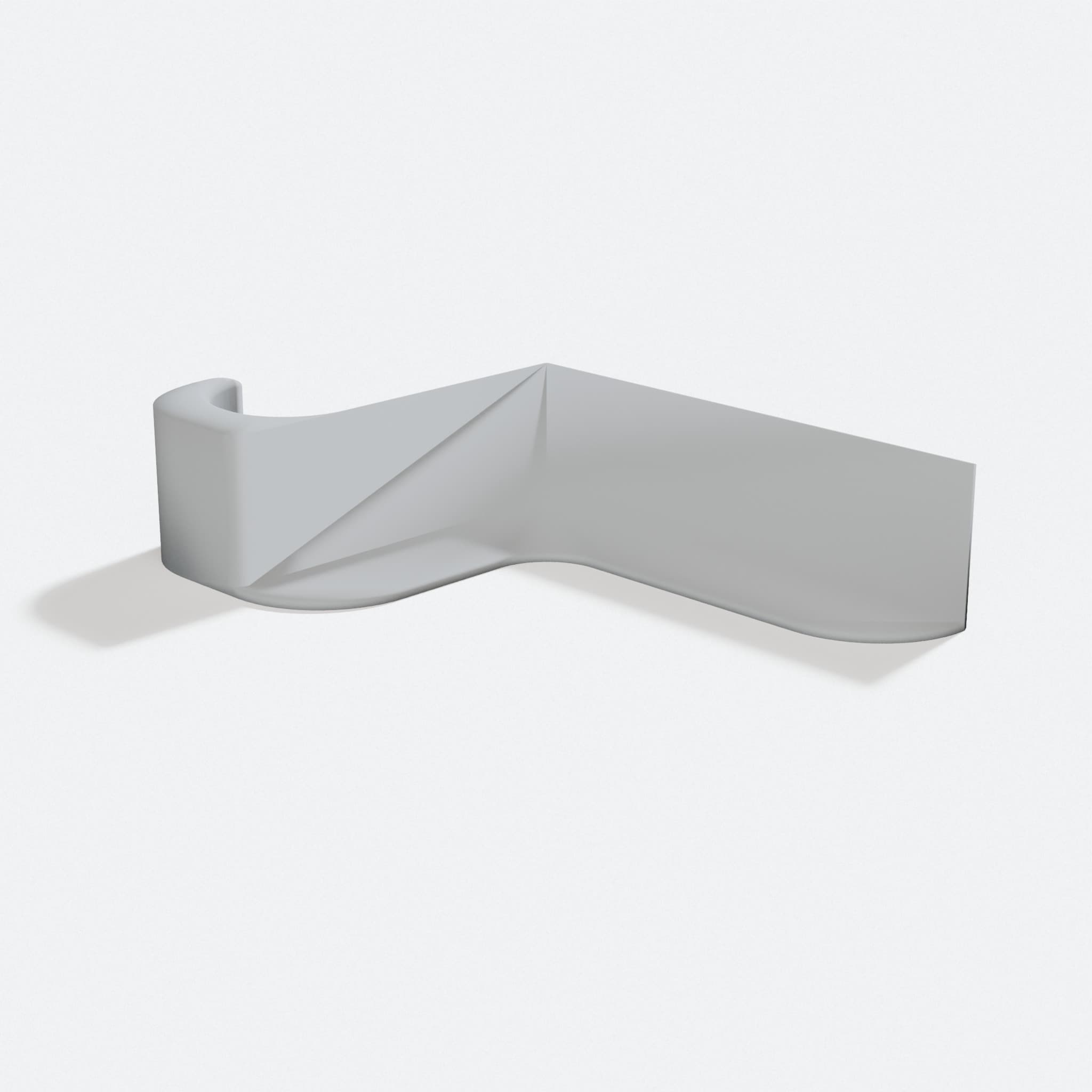 Compatible with PlayStation Monitor Headphone Hanger, turn three quarter