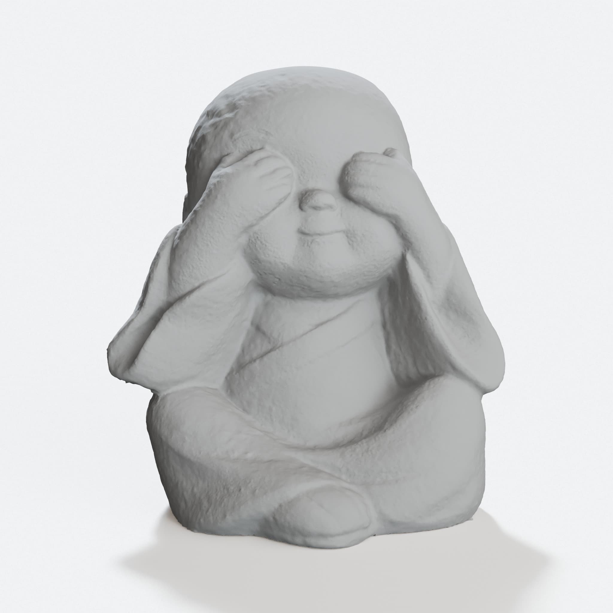 Three Cute Buddha Figures for Meditation Decor, hero tilt
