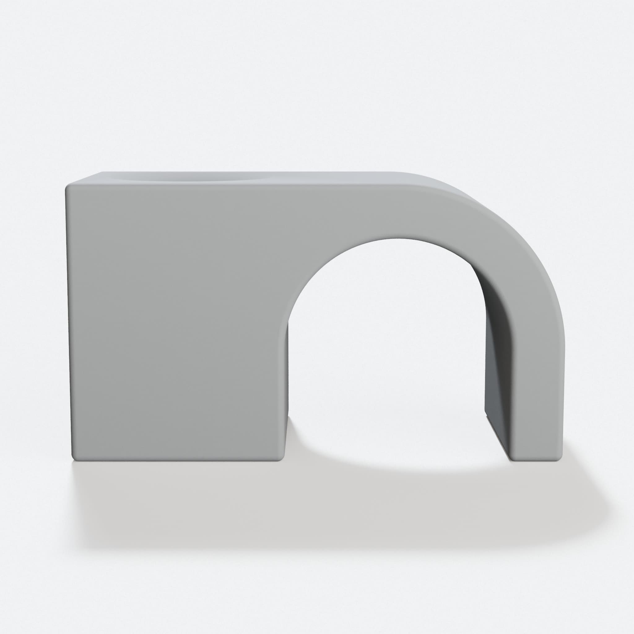 3D Printed Cable Clamp for NYM-J Wiring, hero tilt