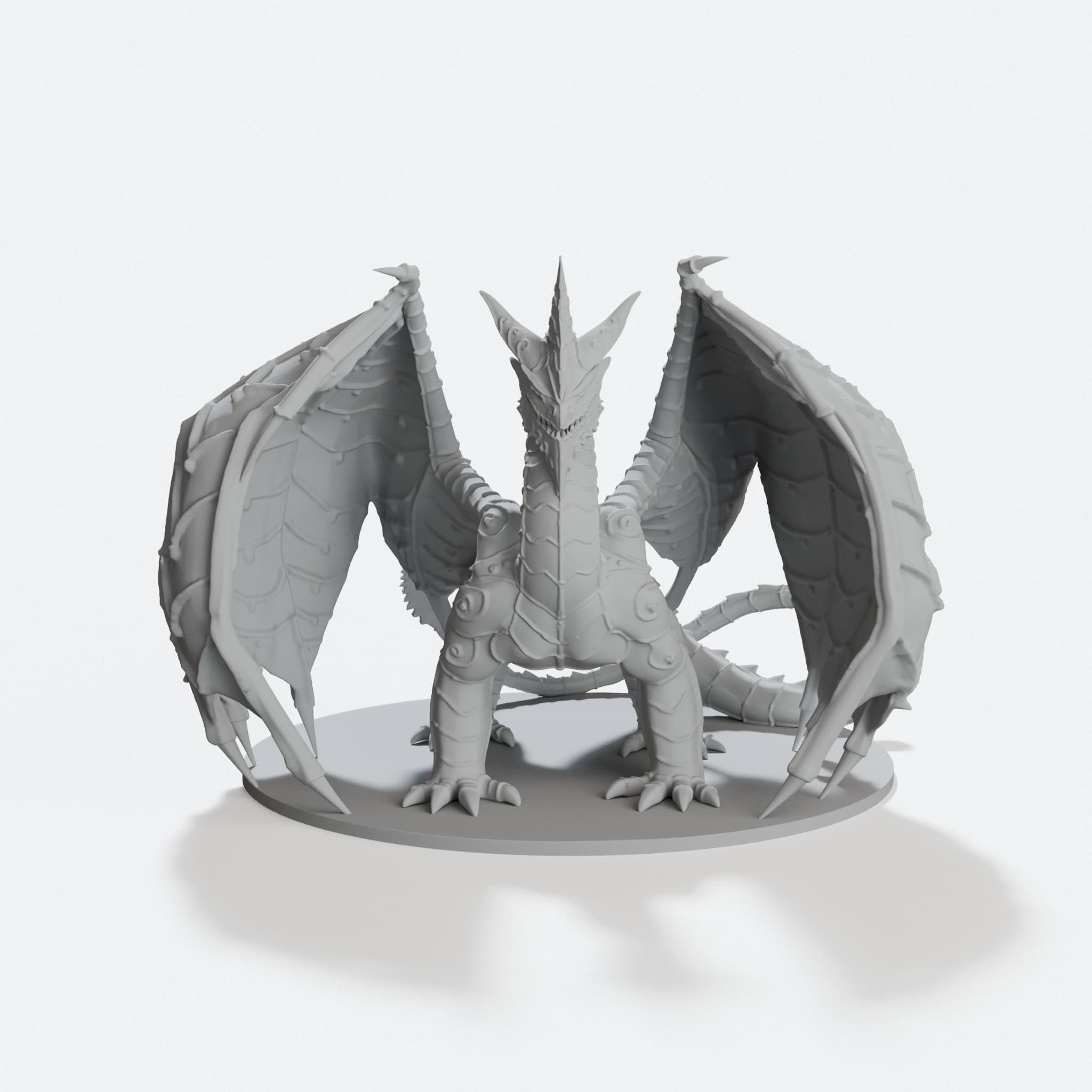 Gingerbread Dragon 3D Printed Home Decor, hero tilt