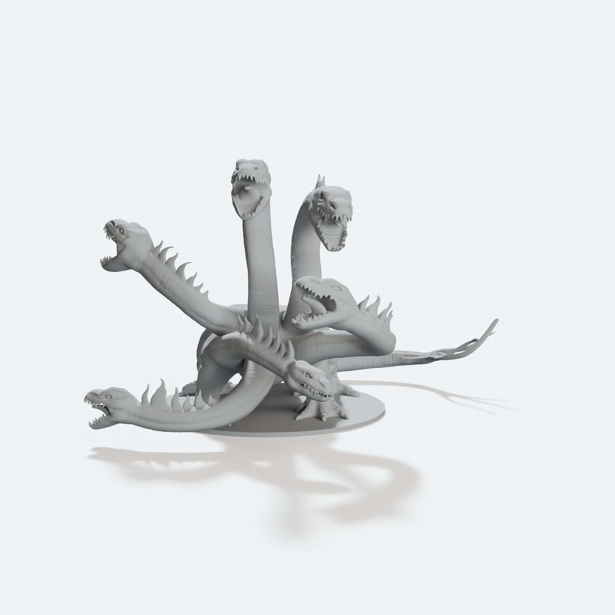 Hydra Greek Mythology Monster Miniature, hero tilt