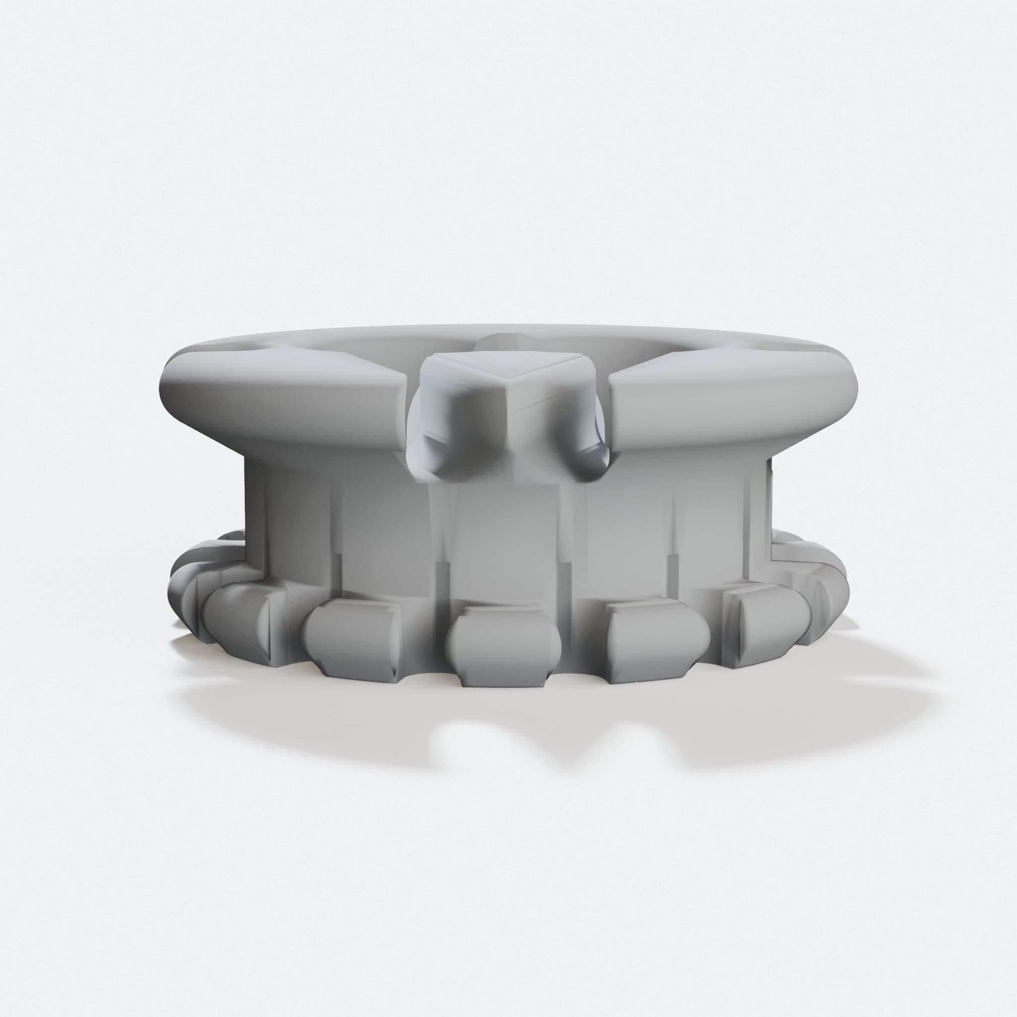 Compatible with iPhone: Universal Earbud Holder, 3D Printed, hero tilt