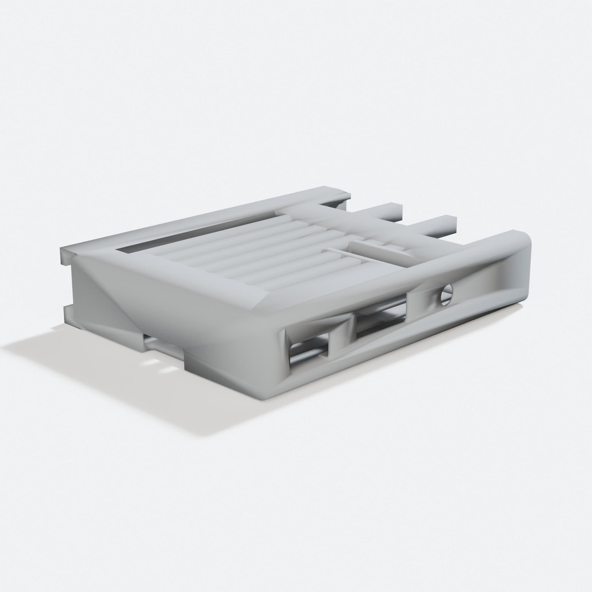 Raspberry Pi Case for Ender 3 & CR-10 with Camera Slot, turn three quarter