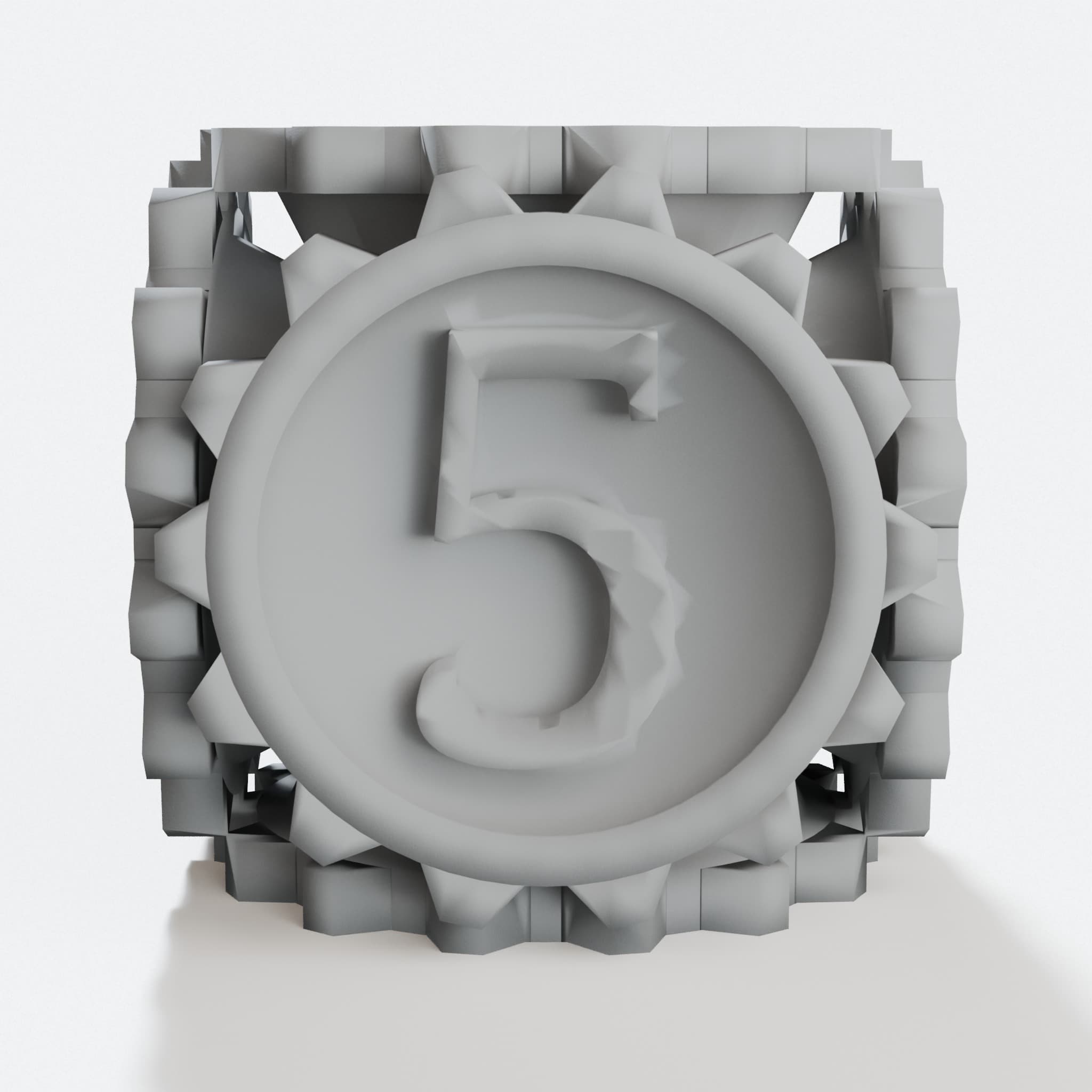 Steampunk Dice, 3D Printed Toys for Game Night, hero tilt