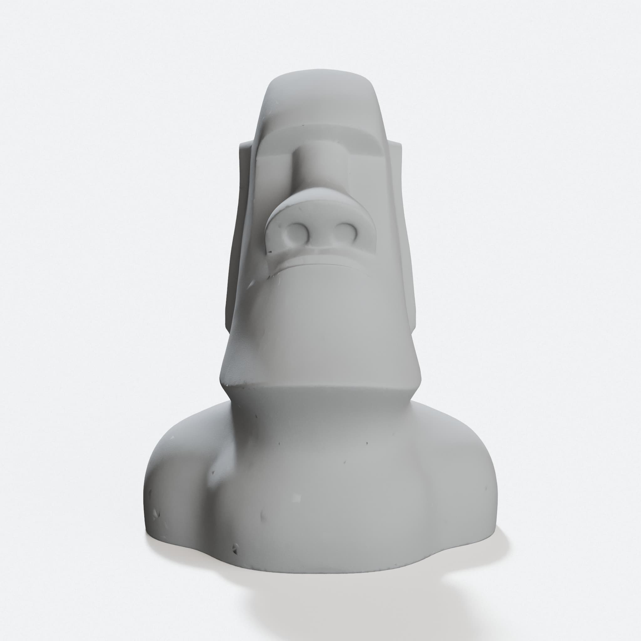 Moai Statue Eyeglass Holder for Desk, hero tilt