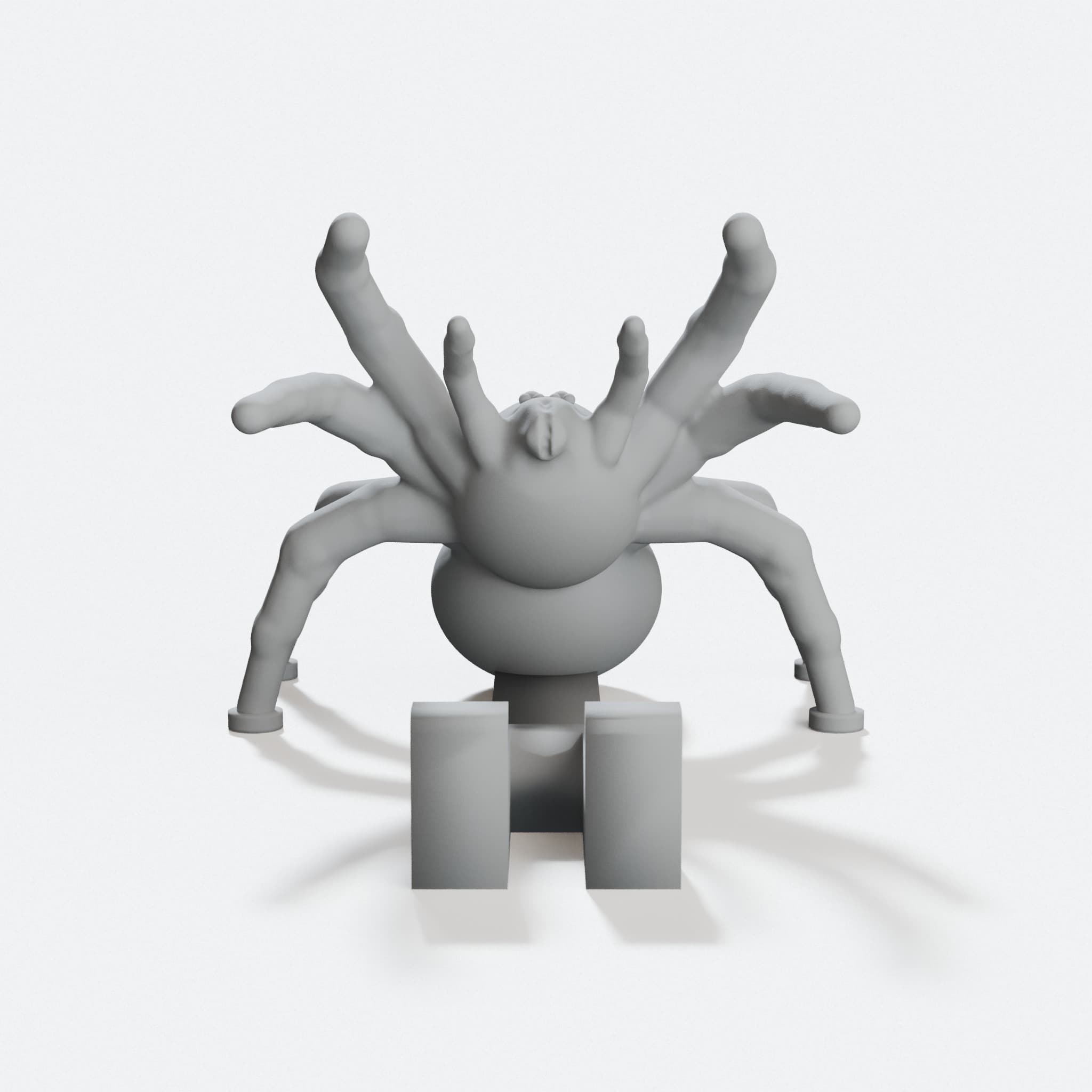 Compatible with iPhone Tarantula 3D Printed Phone Stand, hero tilt