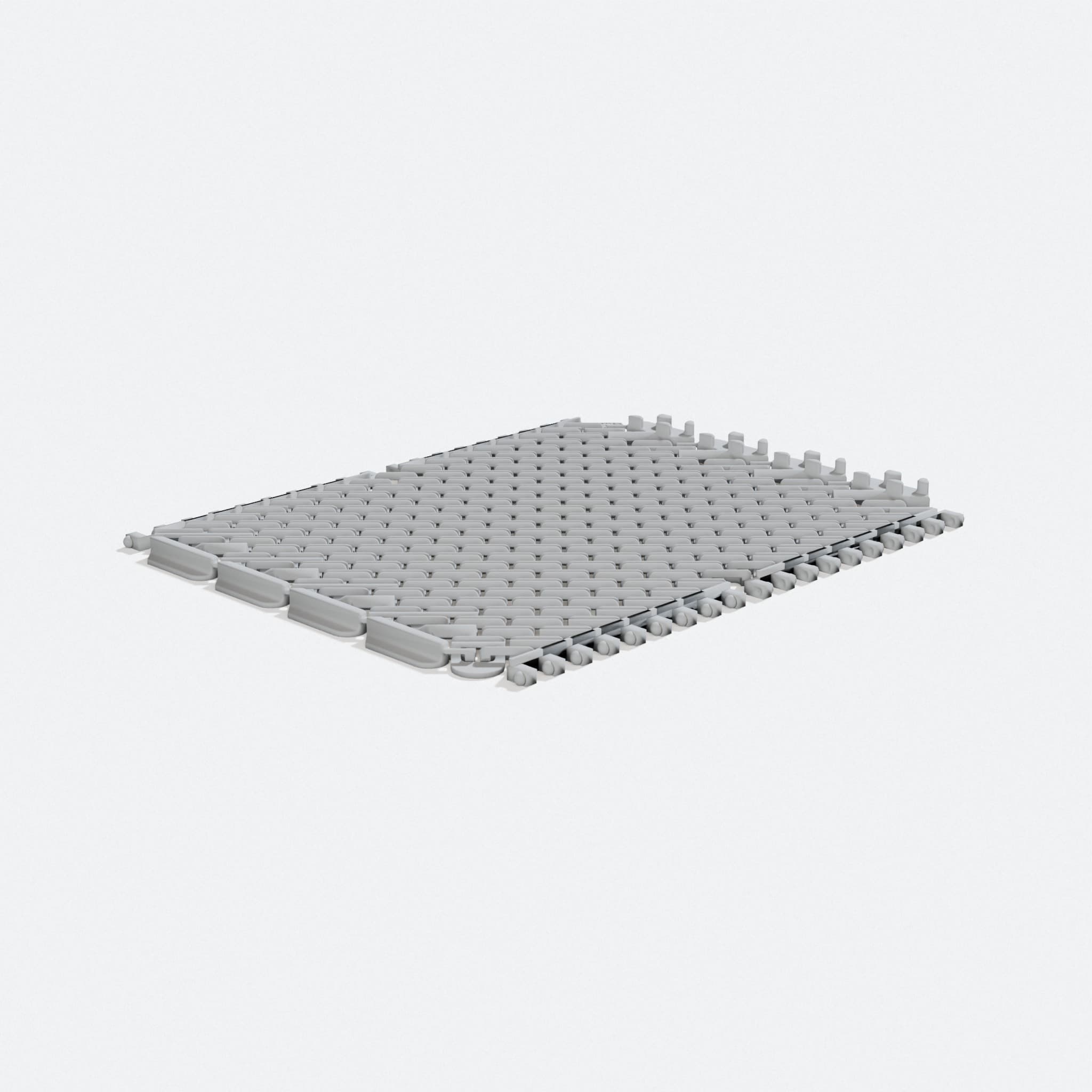 Compact Chainmail Wallet for Cards and Coins, turn three quarter
