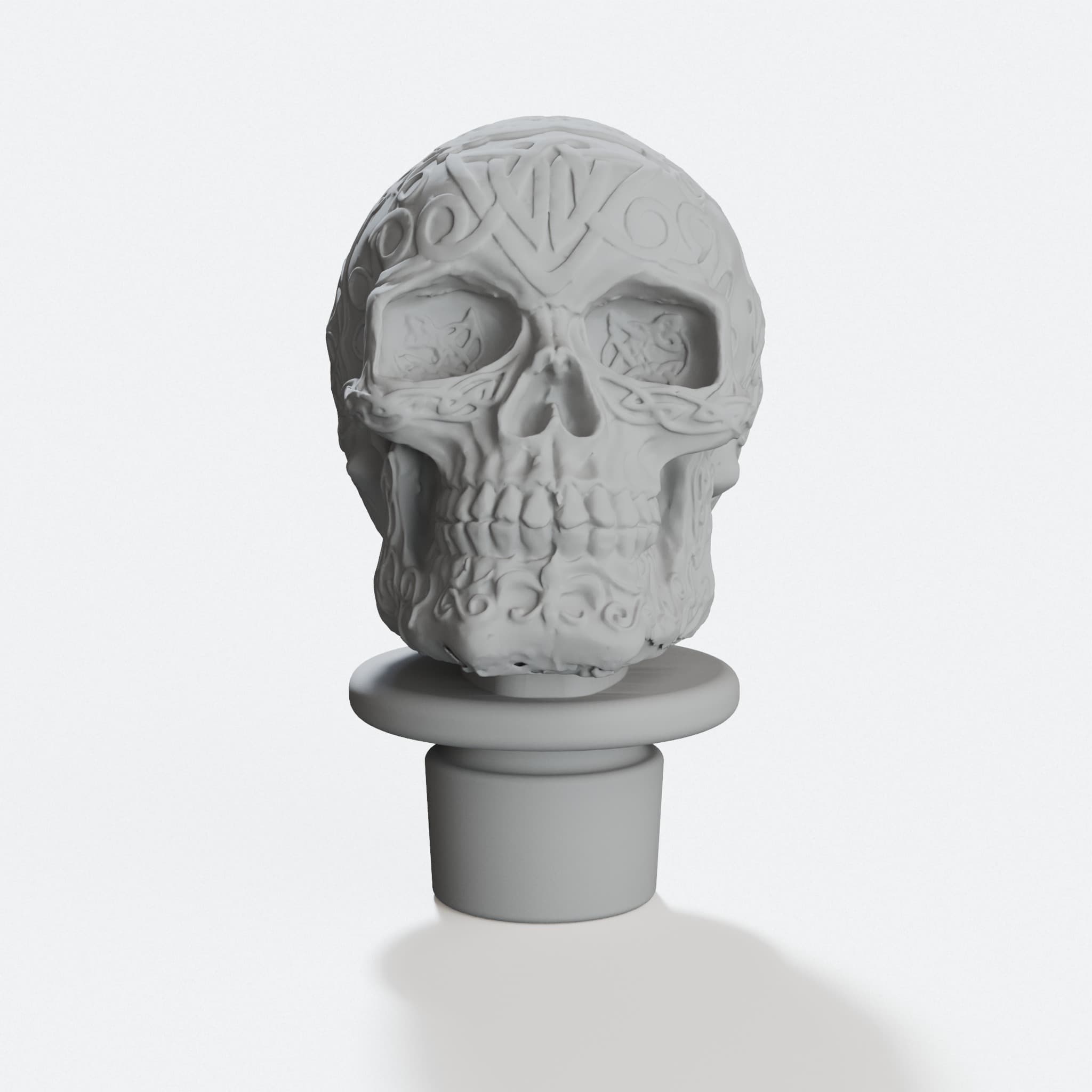 Halloween Skull Bottle Cap for Home Bars, hero tilt