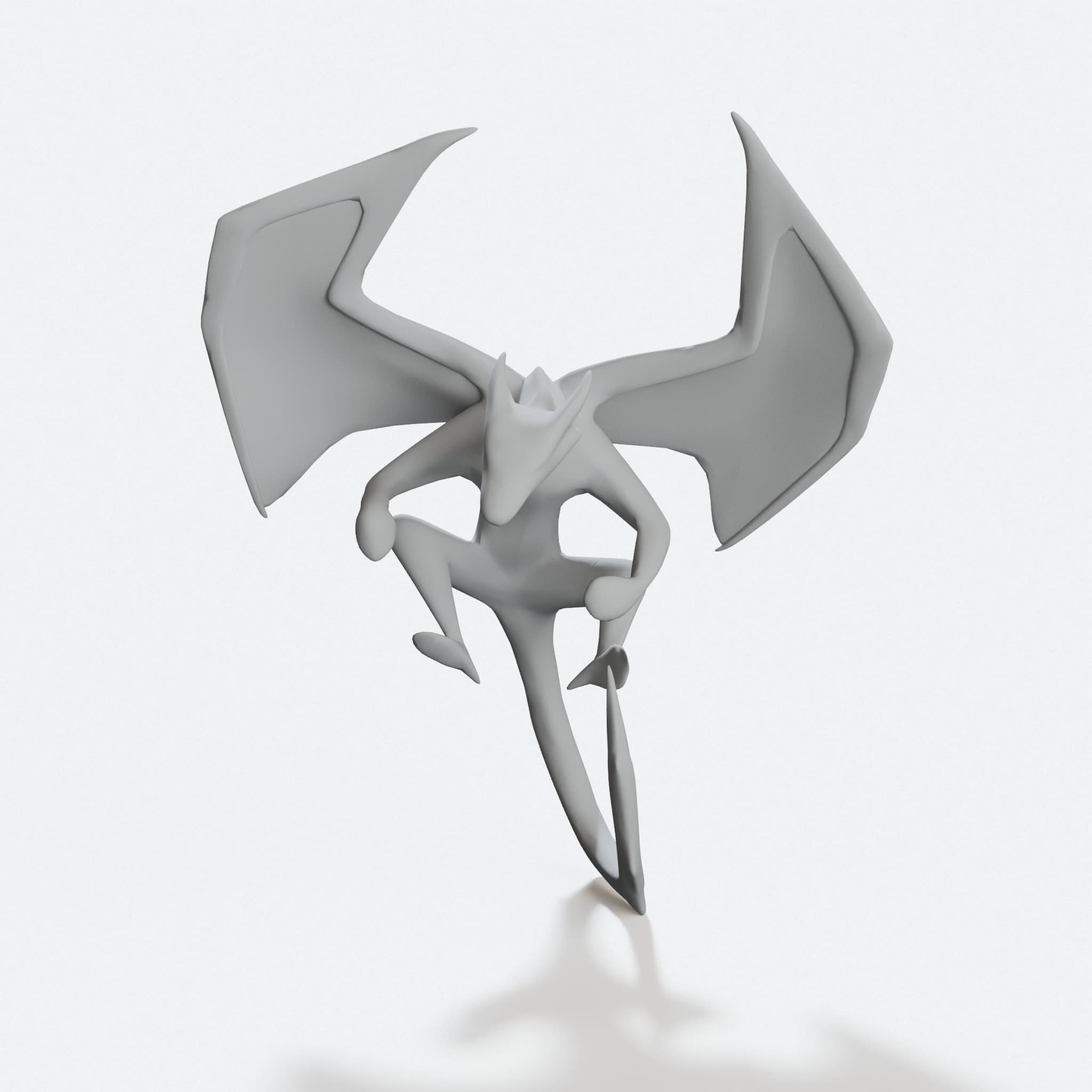 3D Printed Dragon Monitor Hanger Home Decor, hero tilt