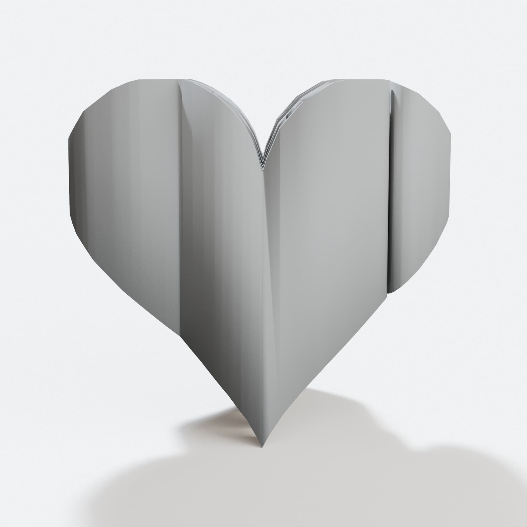 Flippin Love 3D Printed Toy Heart Fidget, hero tilt