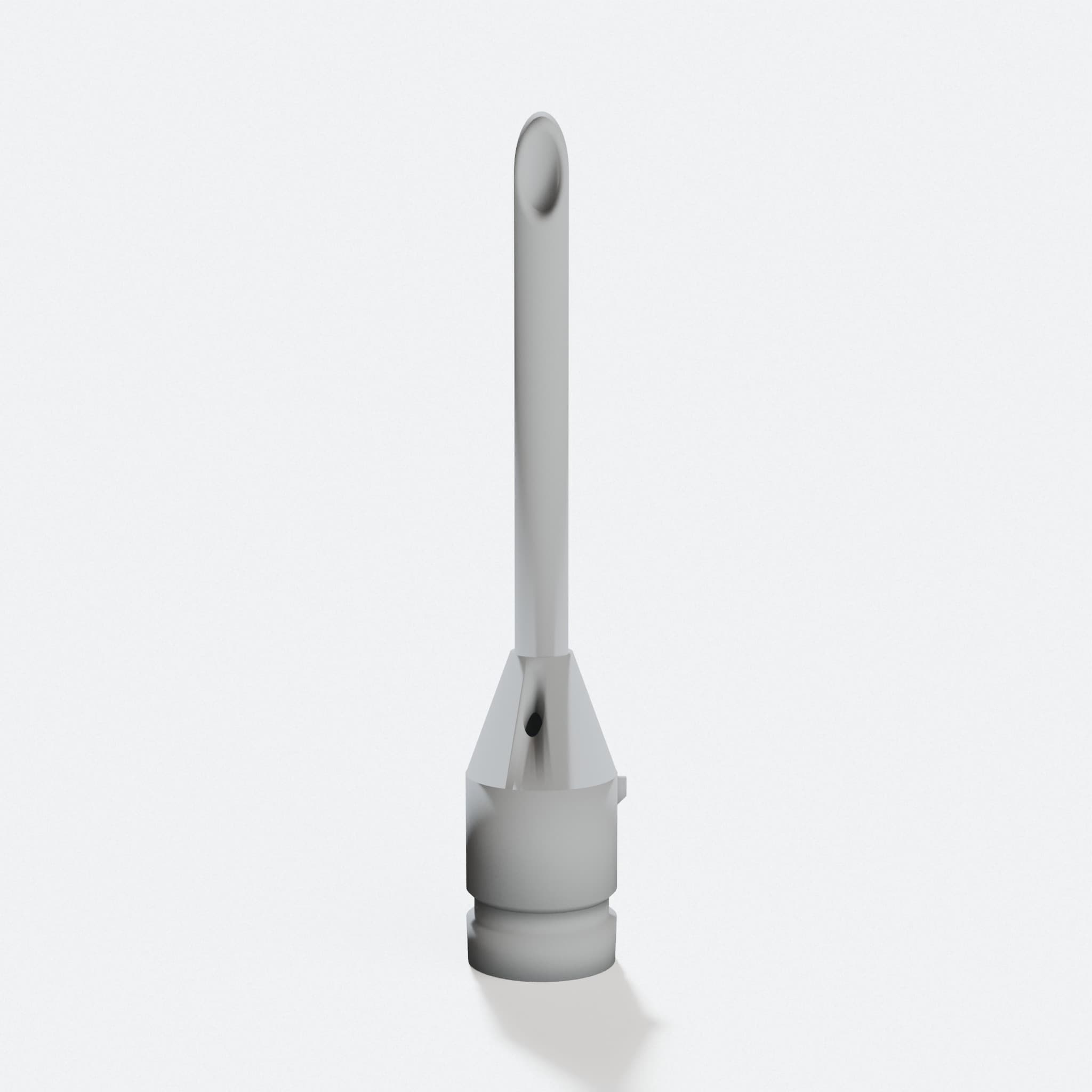 Compatible with Dyson Long Thin Nozzle 3D Print, hero tilt