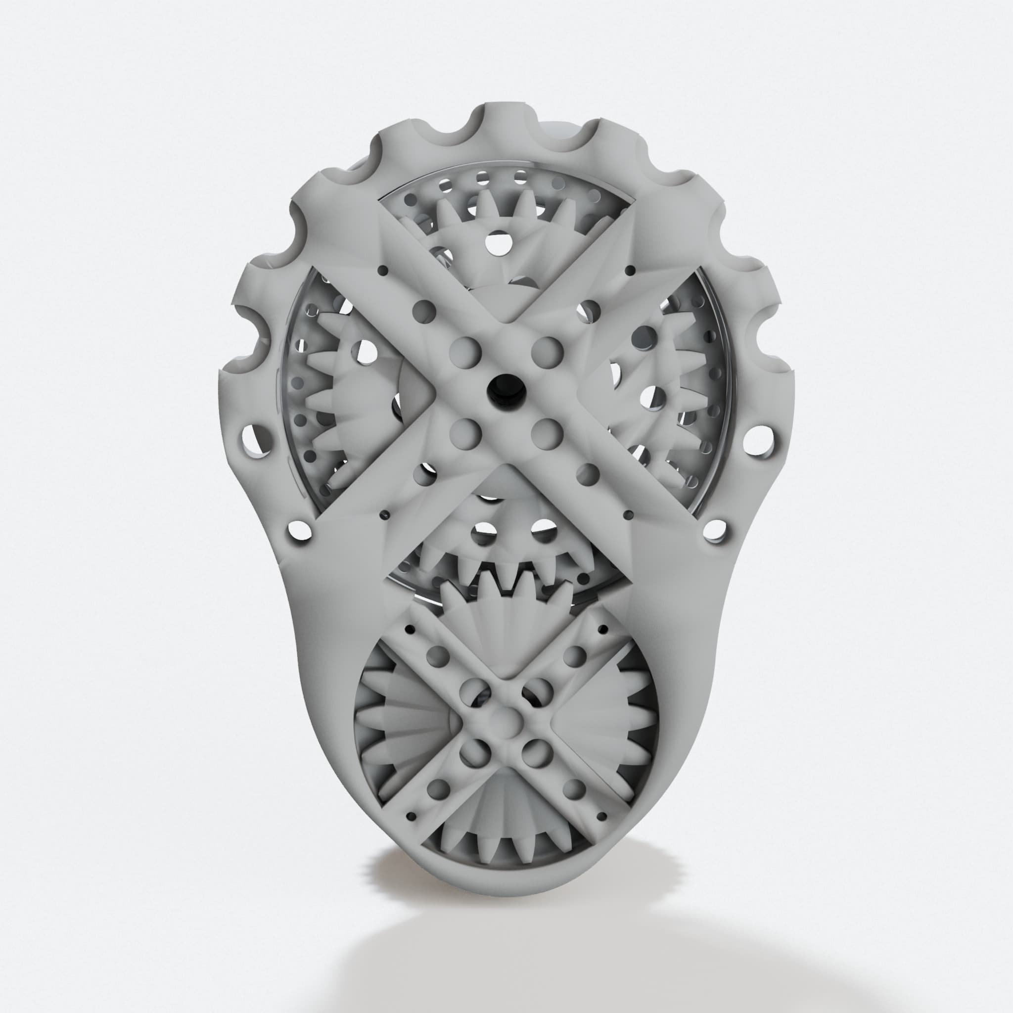 DeskOrbe v2.0 3D Printed Mechanical Desk Toy, hero tilt