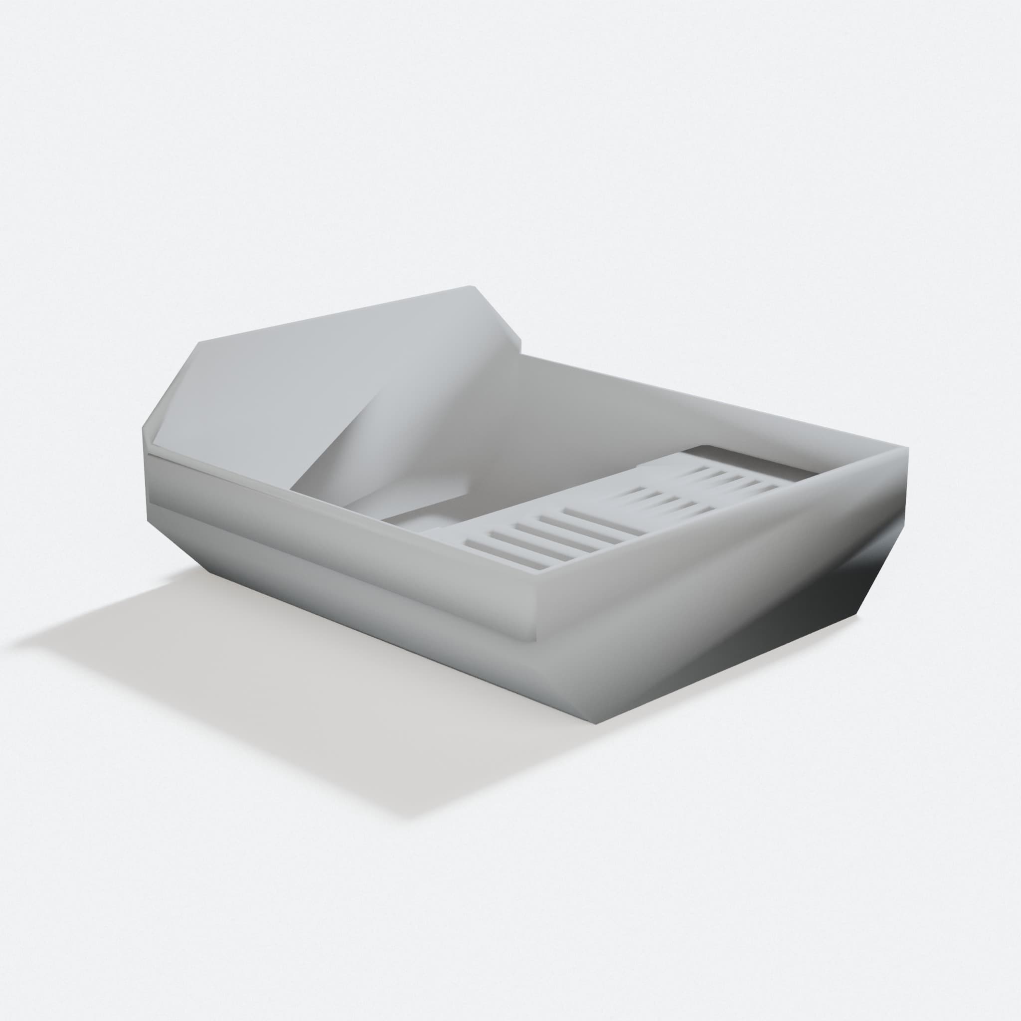 SD Card Organizer Drawer: 3D Printed Storage, turn three quarter