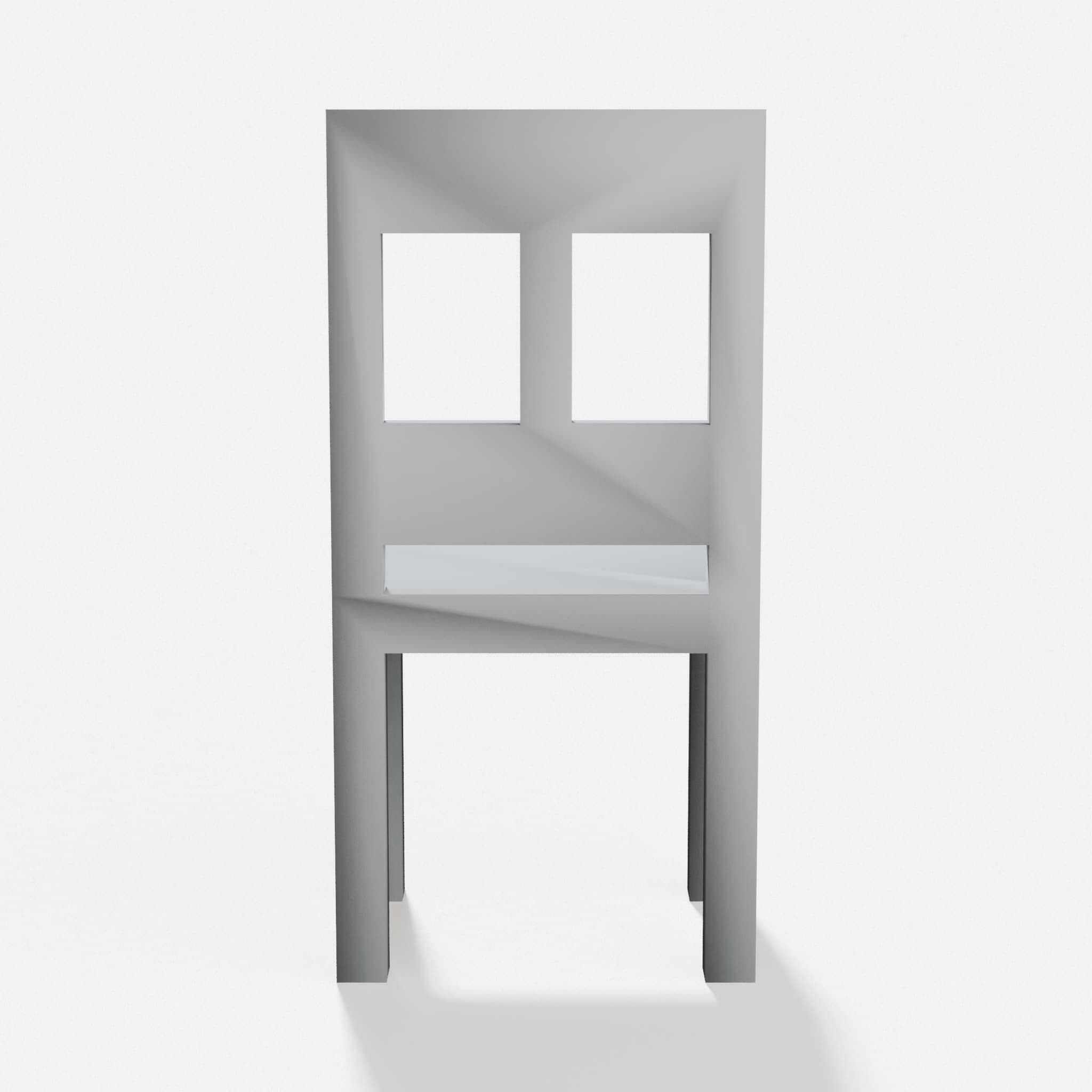 Parametric Chair and Table - Customizable 3D Prints, hero tilt