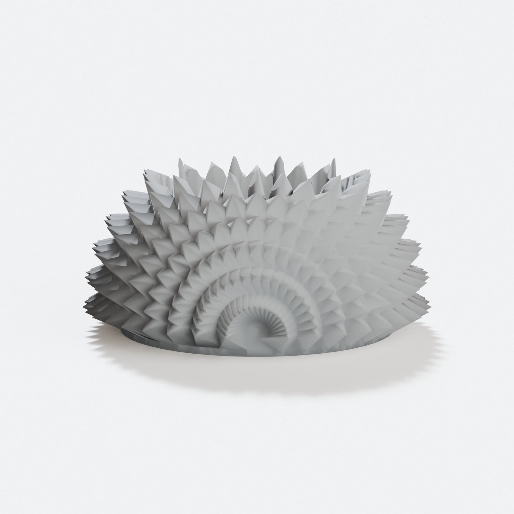 Hedgehog 3D Printed Flower Pot for Small Plants, hero tilt