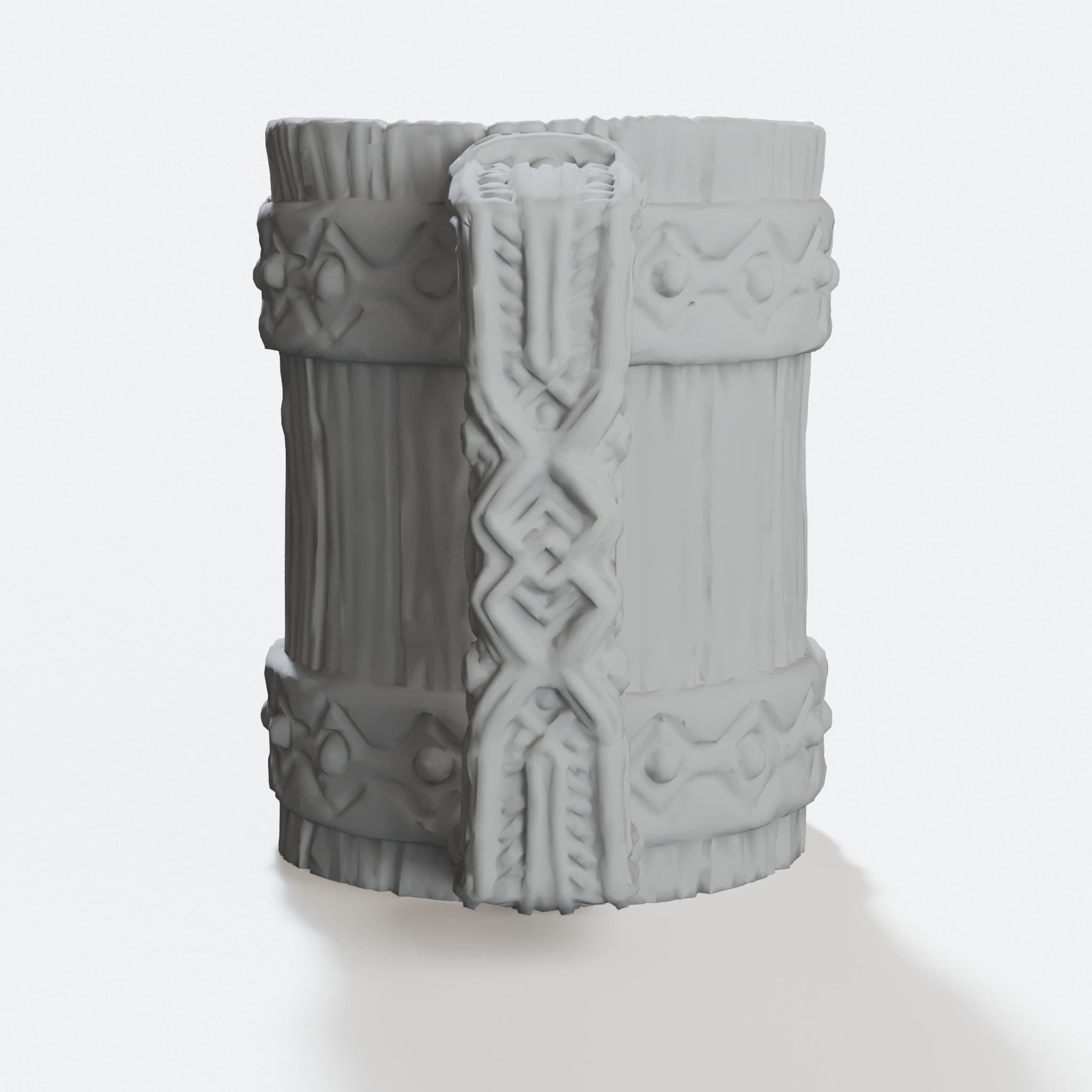 Rowdy Flagon 3D Printed Can Holder for Kitchen, hero tilt