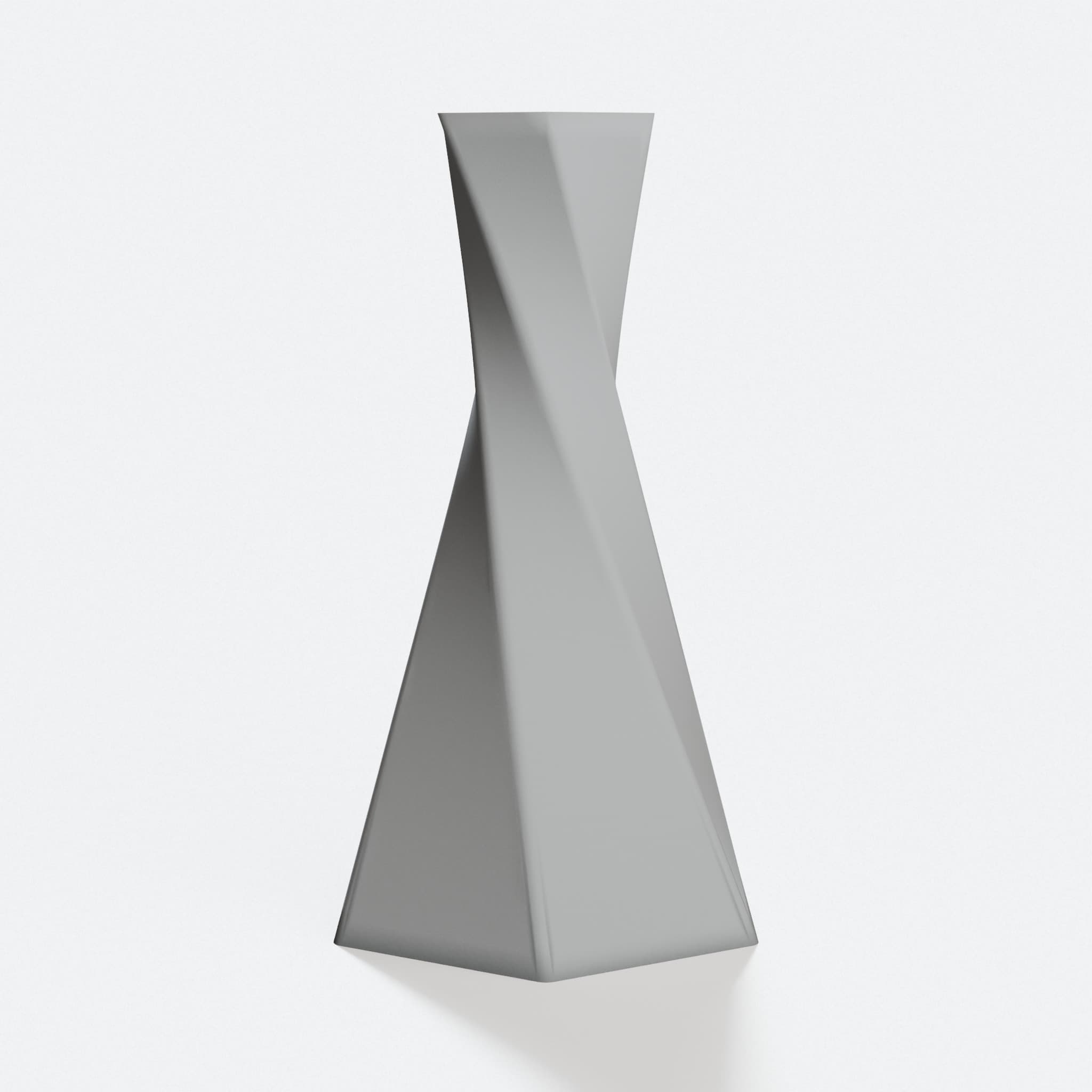 Twisted Hex Vase – 3D Printed Home Decor & Organizer, hero tilt