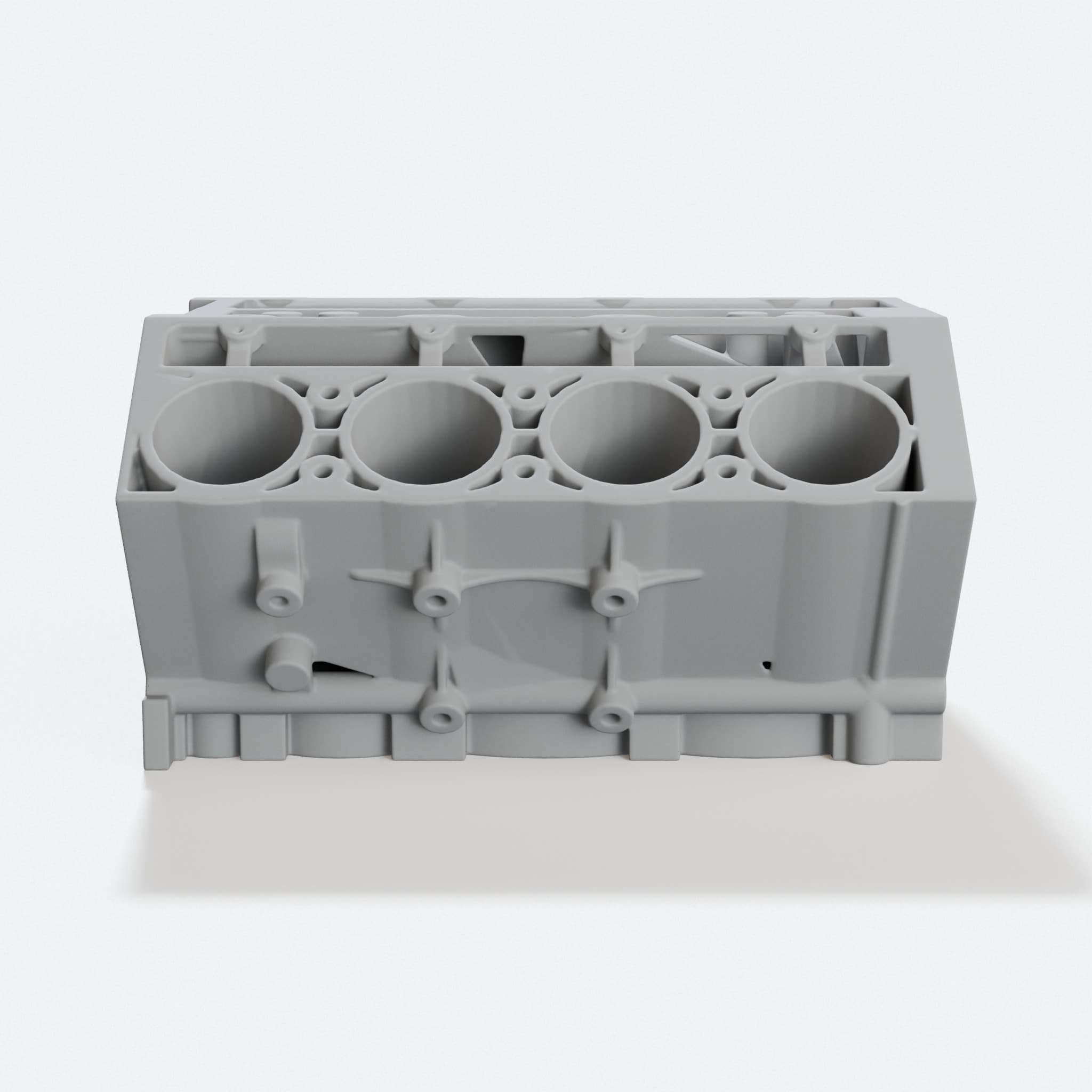Corvette ZR1 Engine Block Business Card Holder, hero tilt