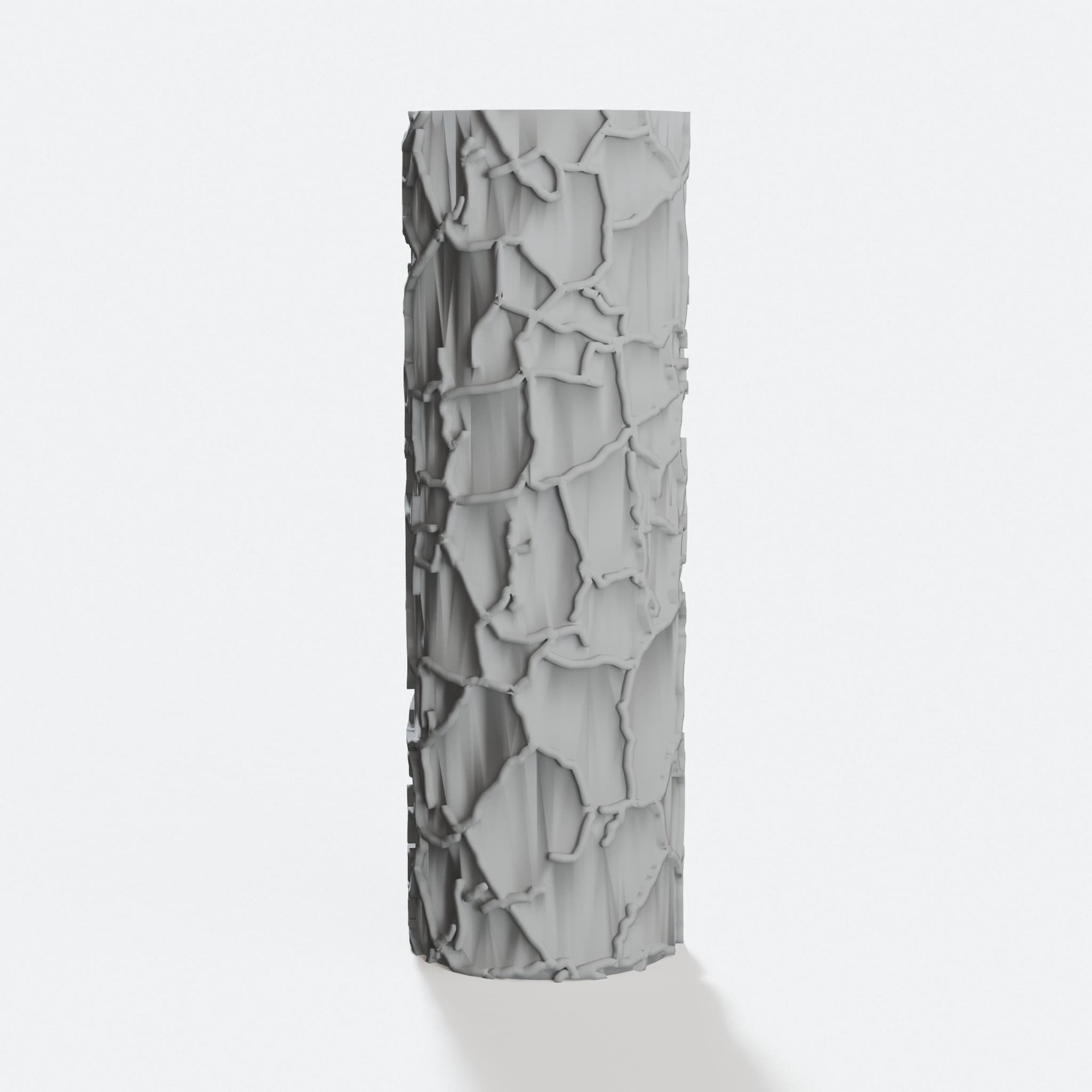 Salt Lake Texture Roller for 3D Printed Toys and Battlemats, hero tilt
