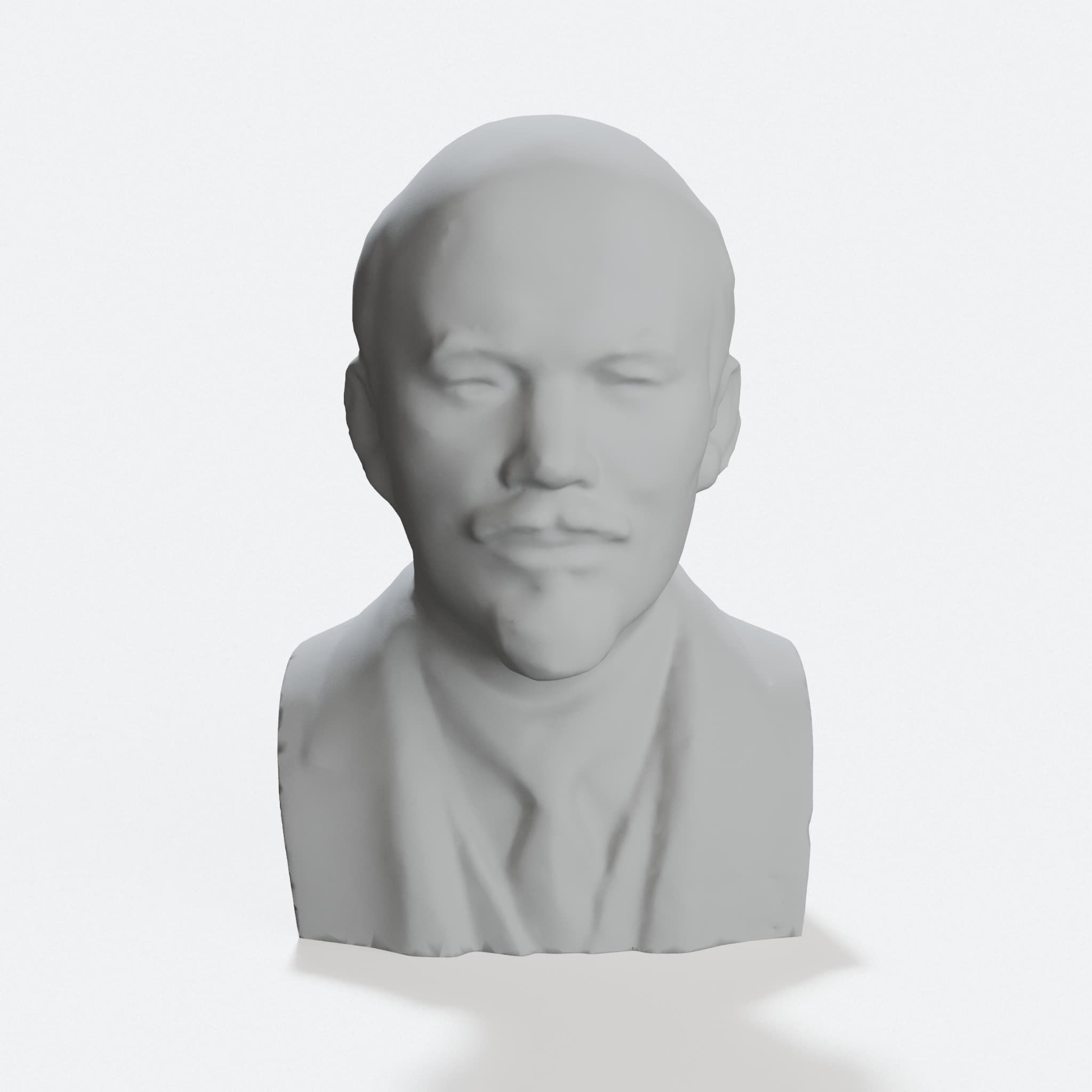 Lenin Bust - 3D Printed Home Decor Sculpture, hero tilt