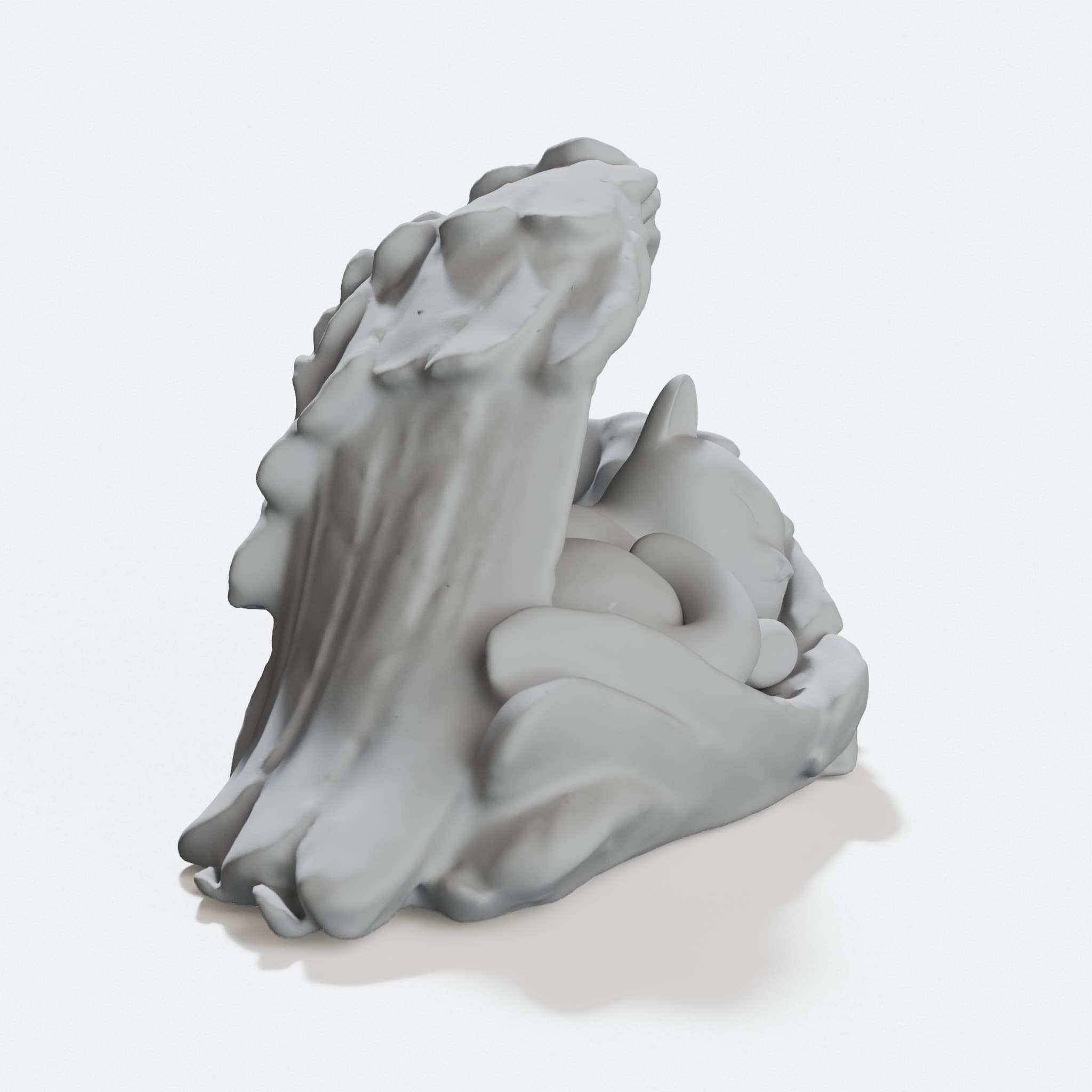 Sleeping Angel Cat Statue for Memorial and Decor, hero tilt