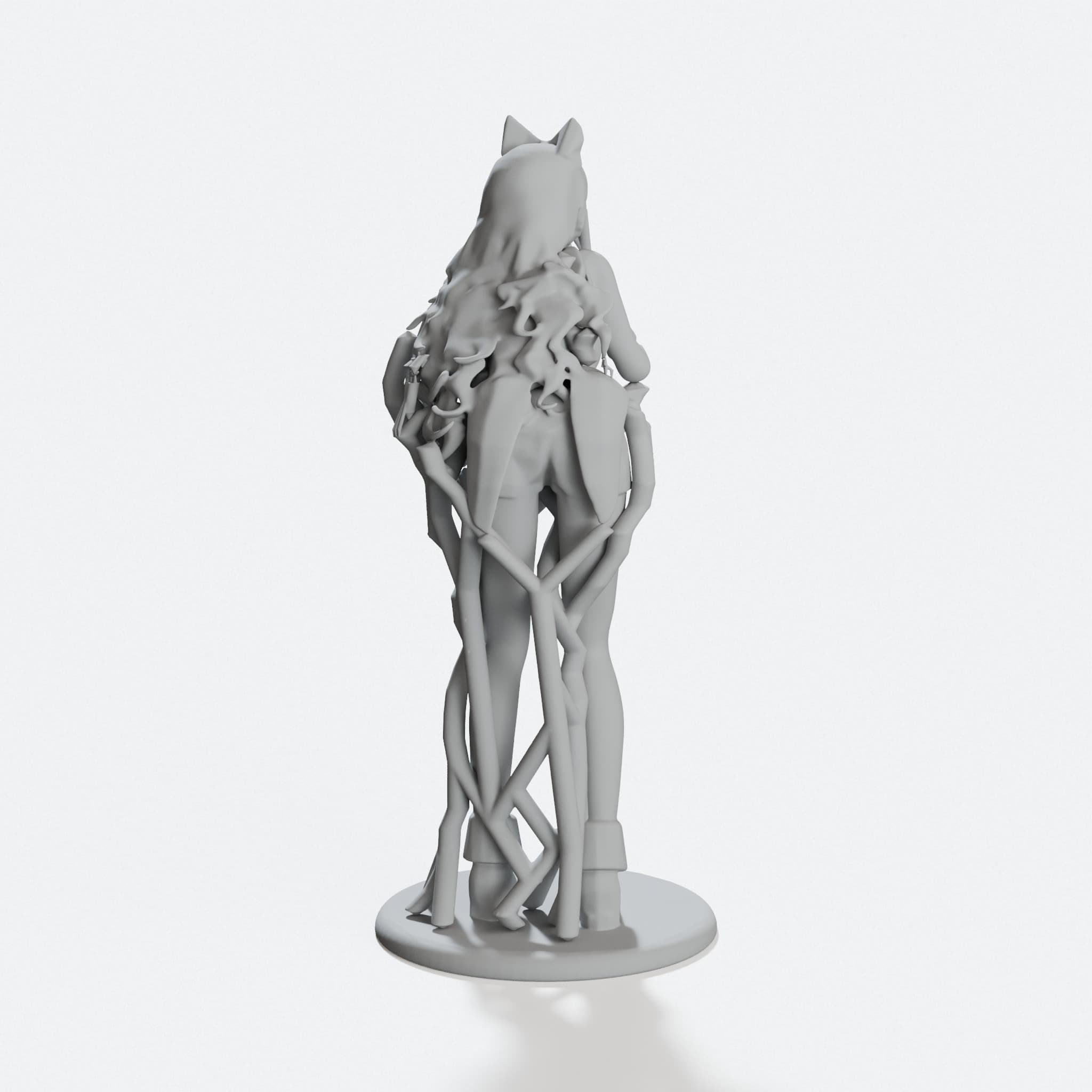 Blake Belladonna RWBY Anime Figure, 3D Print Ready, hero tilt