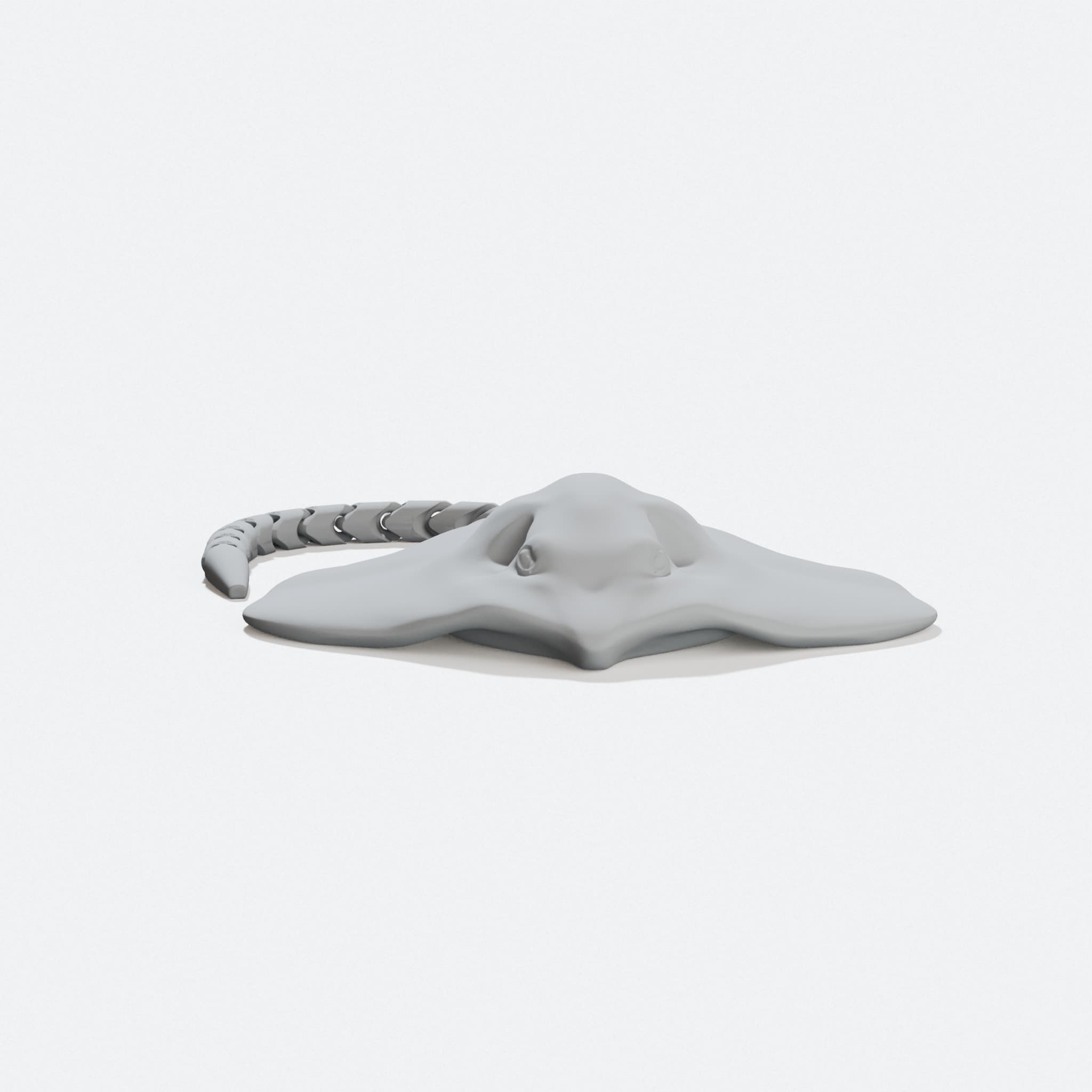 Articulated Stingray with Flexible Tail Toy, hero tilt