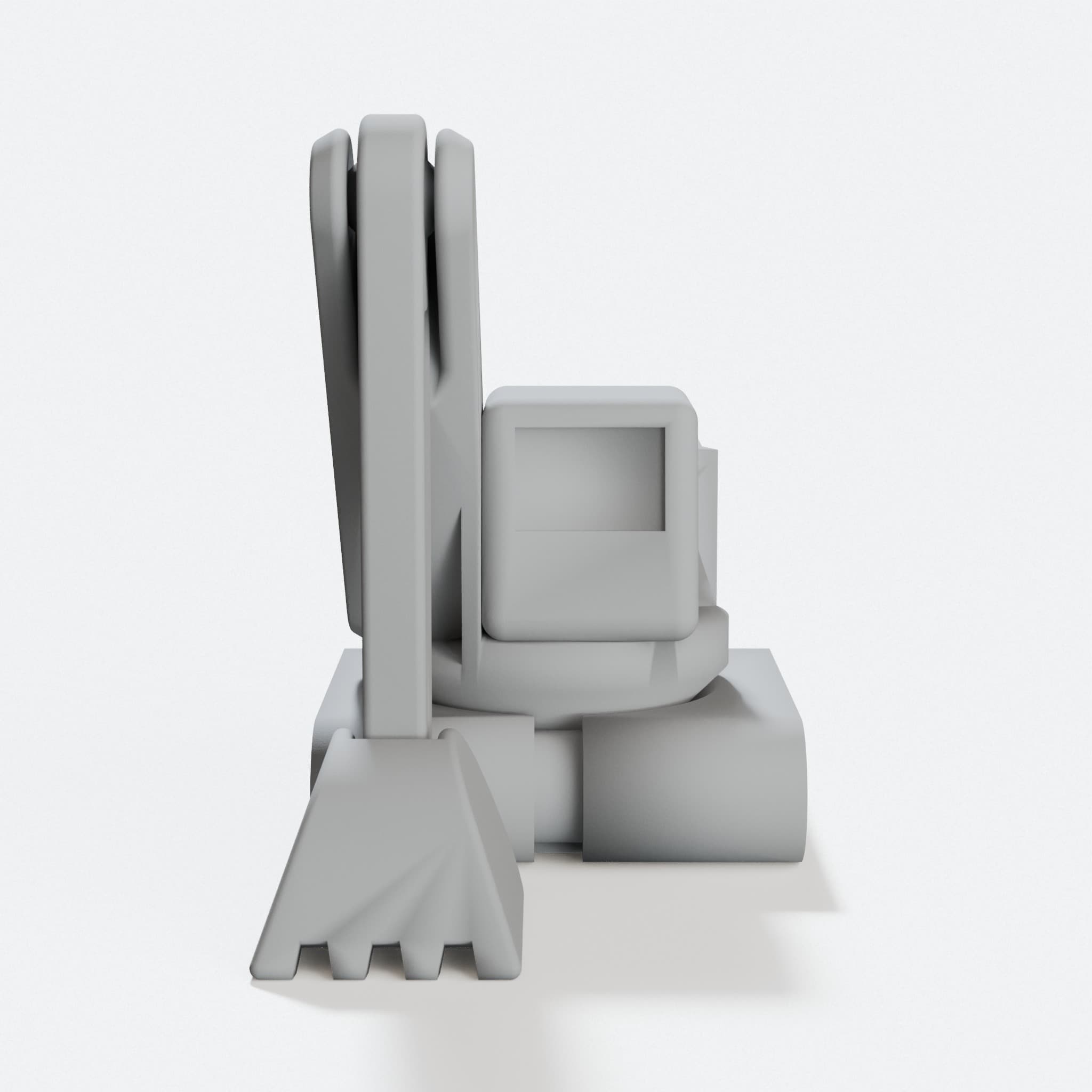 3D Printed Excavator Toy – Construction Vehicle for Kids, hero tilt
