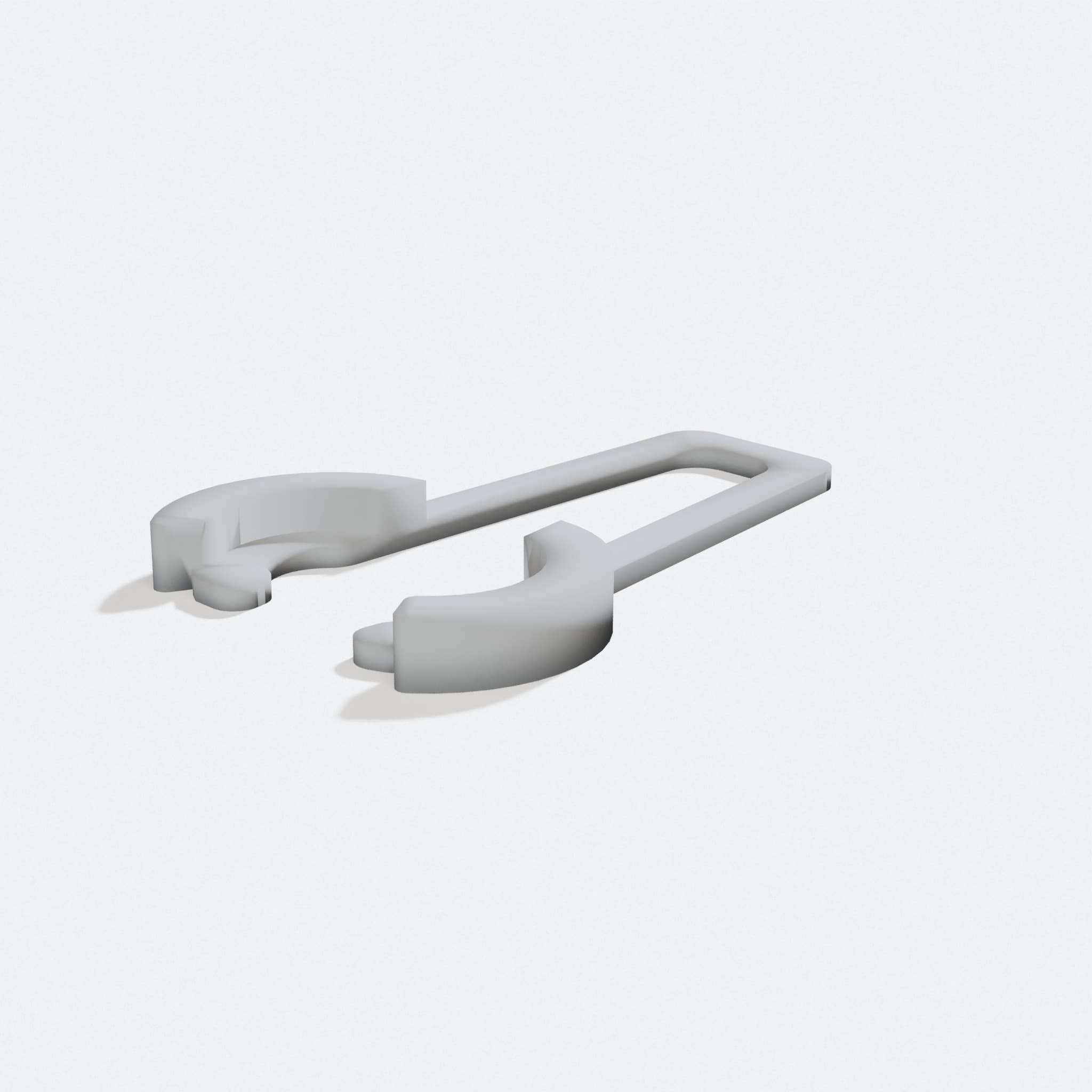 3D Printed SRAM Powerlink Bicycle Chain Tool, turn three quarter