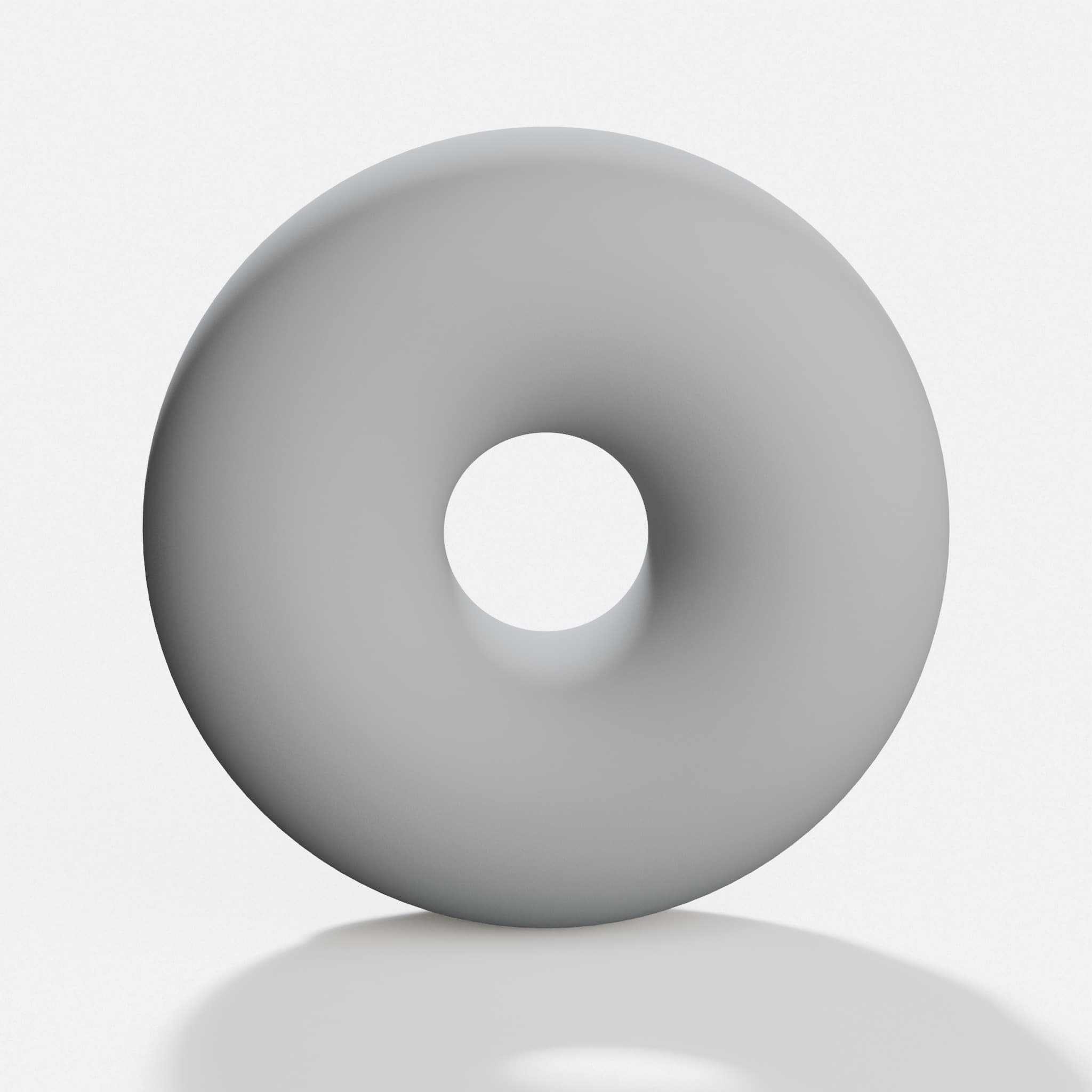 3D Printable Donut Toy, hero tilt
