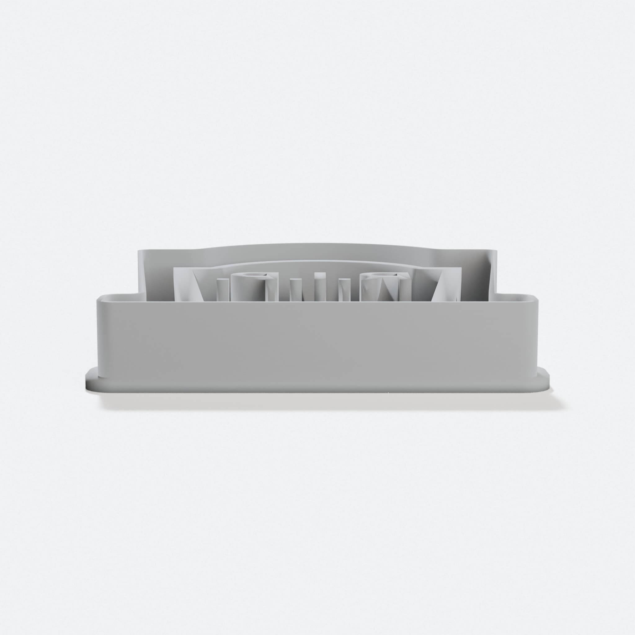 3D Printed Tombstone Cookie Cutter for Halloween, hero tilt