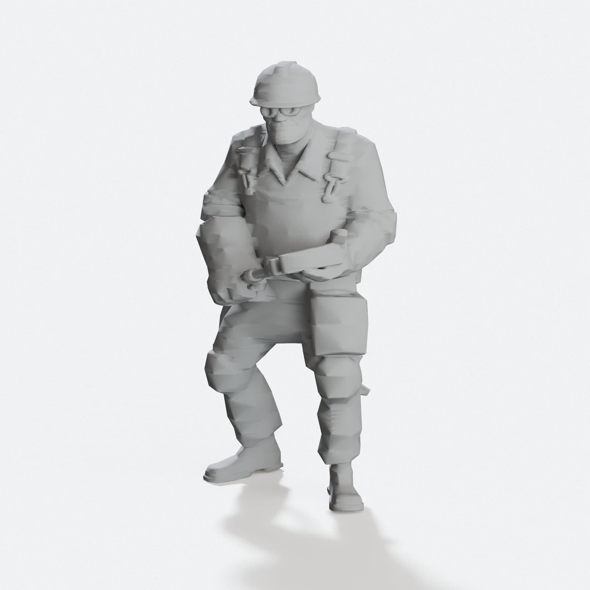 Team Fortress 2 Miniatures Set – 3D Printable, hero tilt