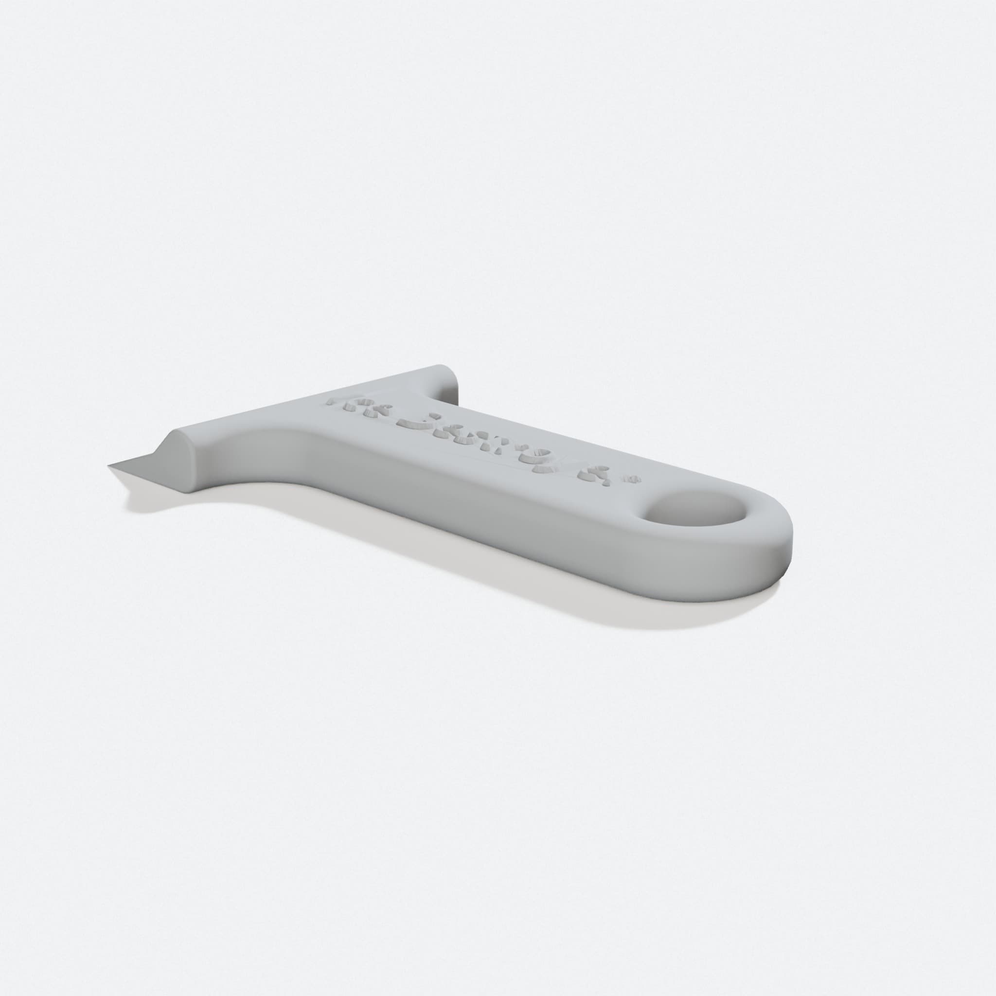 Ice Destroyer 3D Printed Car Accessory, turn three quarter