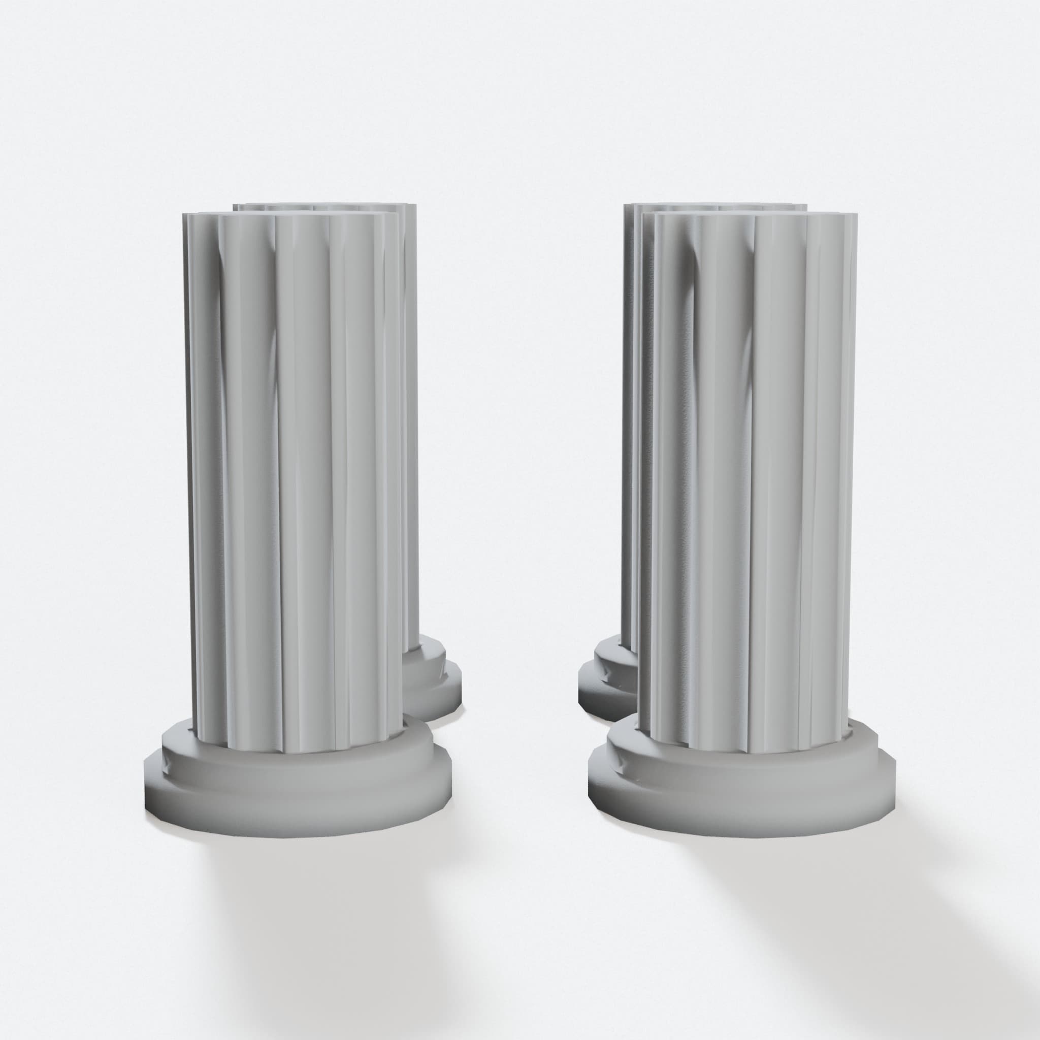 DND Pillars 3D Printed Toys for Tabletop Games, hero tilt