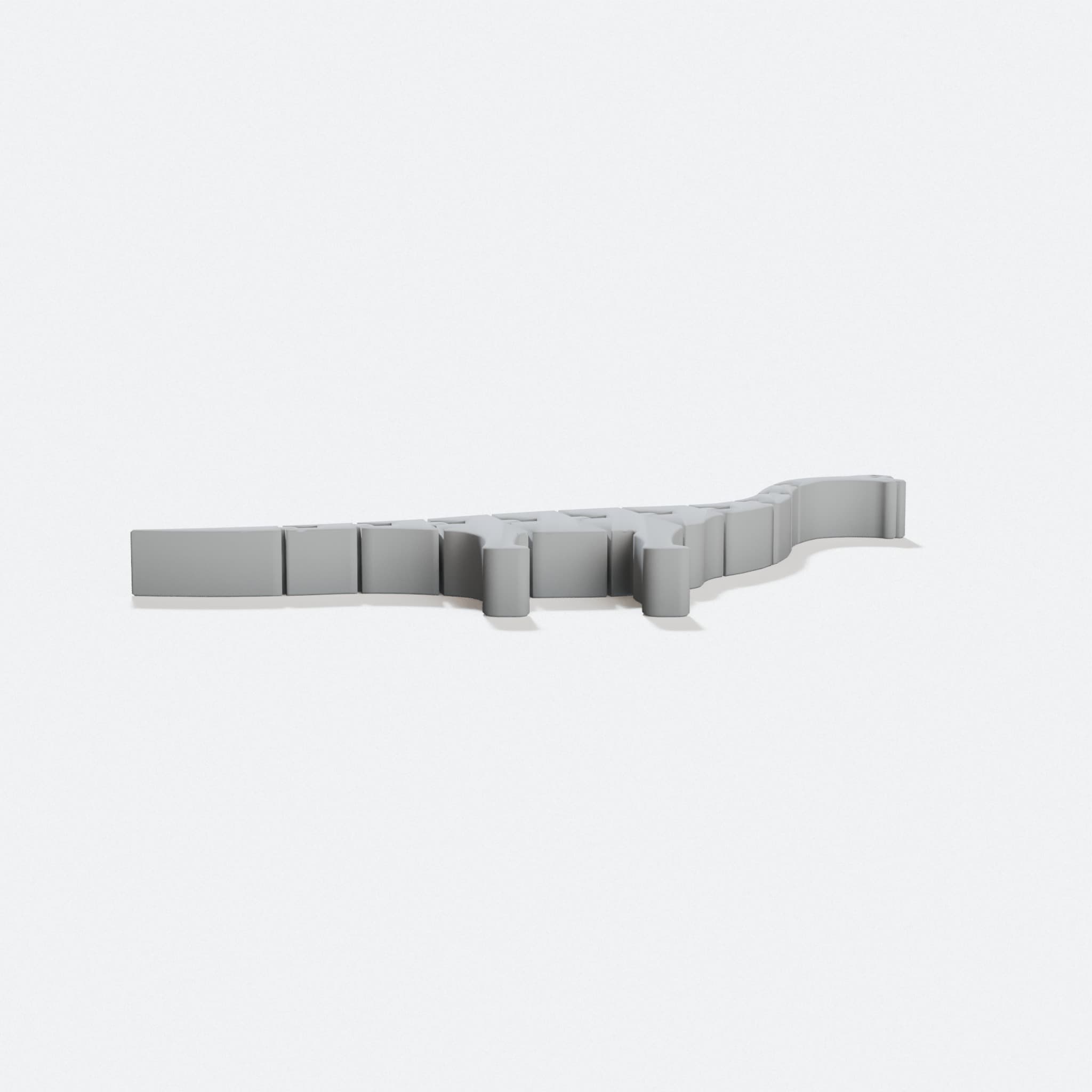 Flexy Brachiosaurus – Articulated 3D Printed Dinosaur Toy, hero tilt