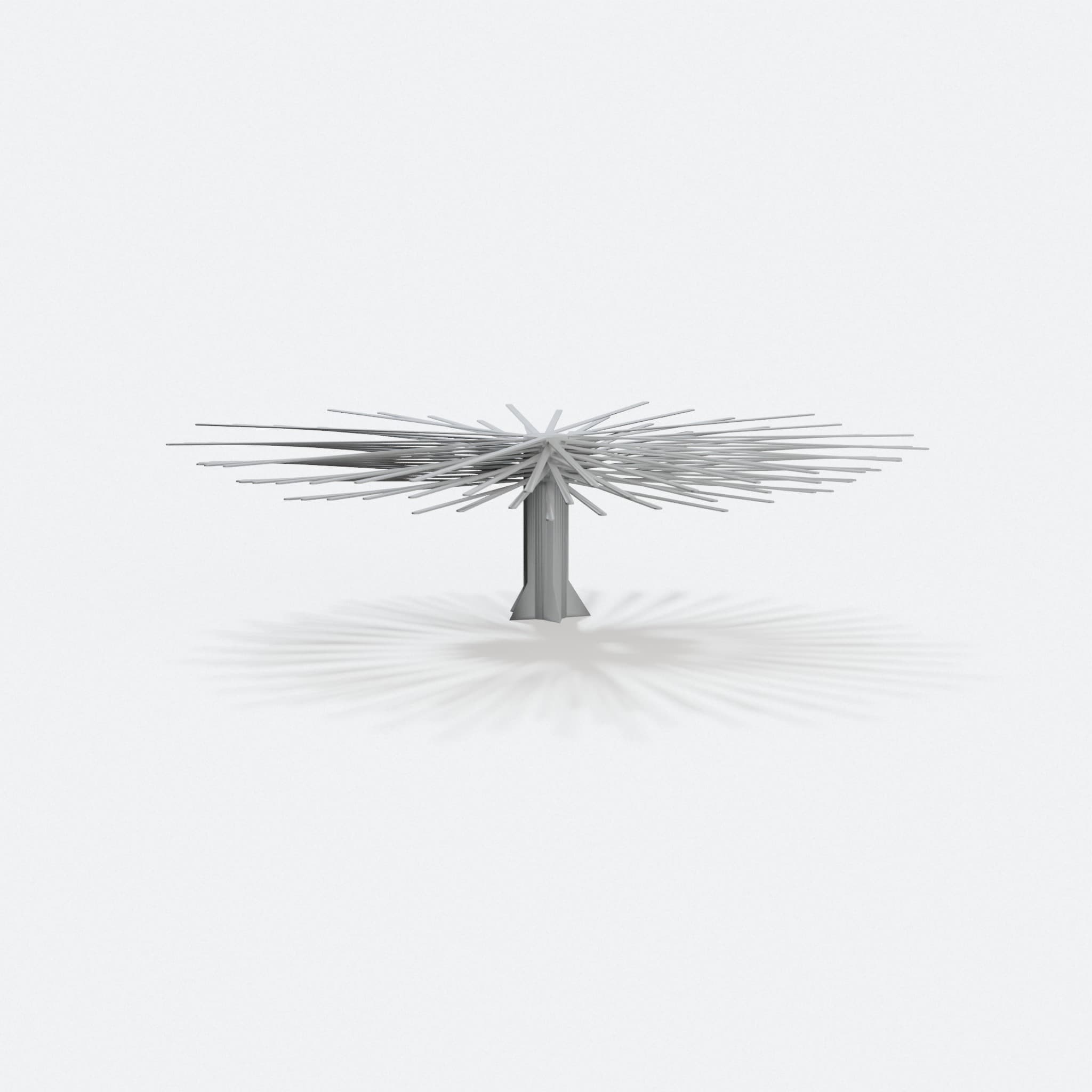 Customizable 3D Printed Flower - Drooloop Design Home Decor, hero tilt