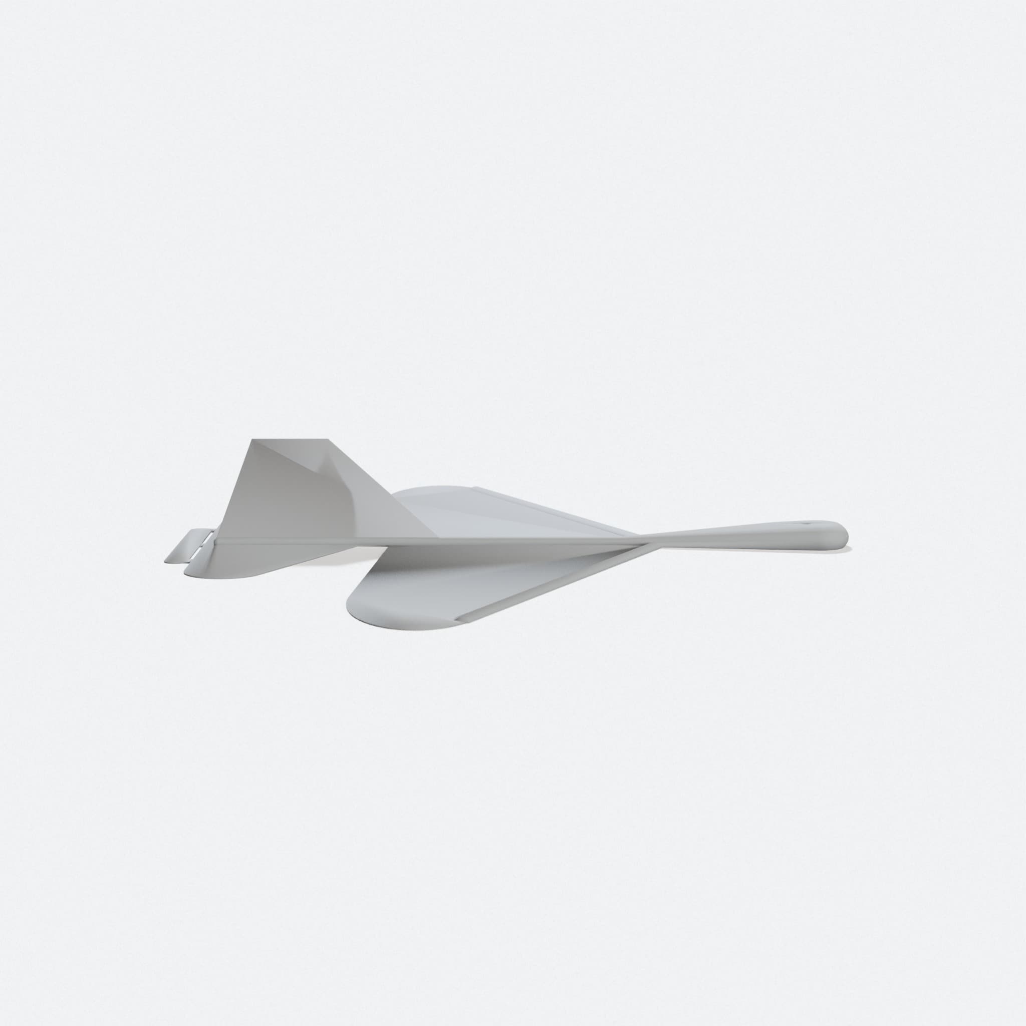 Bukobot Fly: 3D-Printable Glider Airplane, hero tilt
