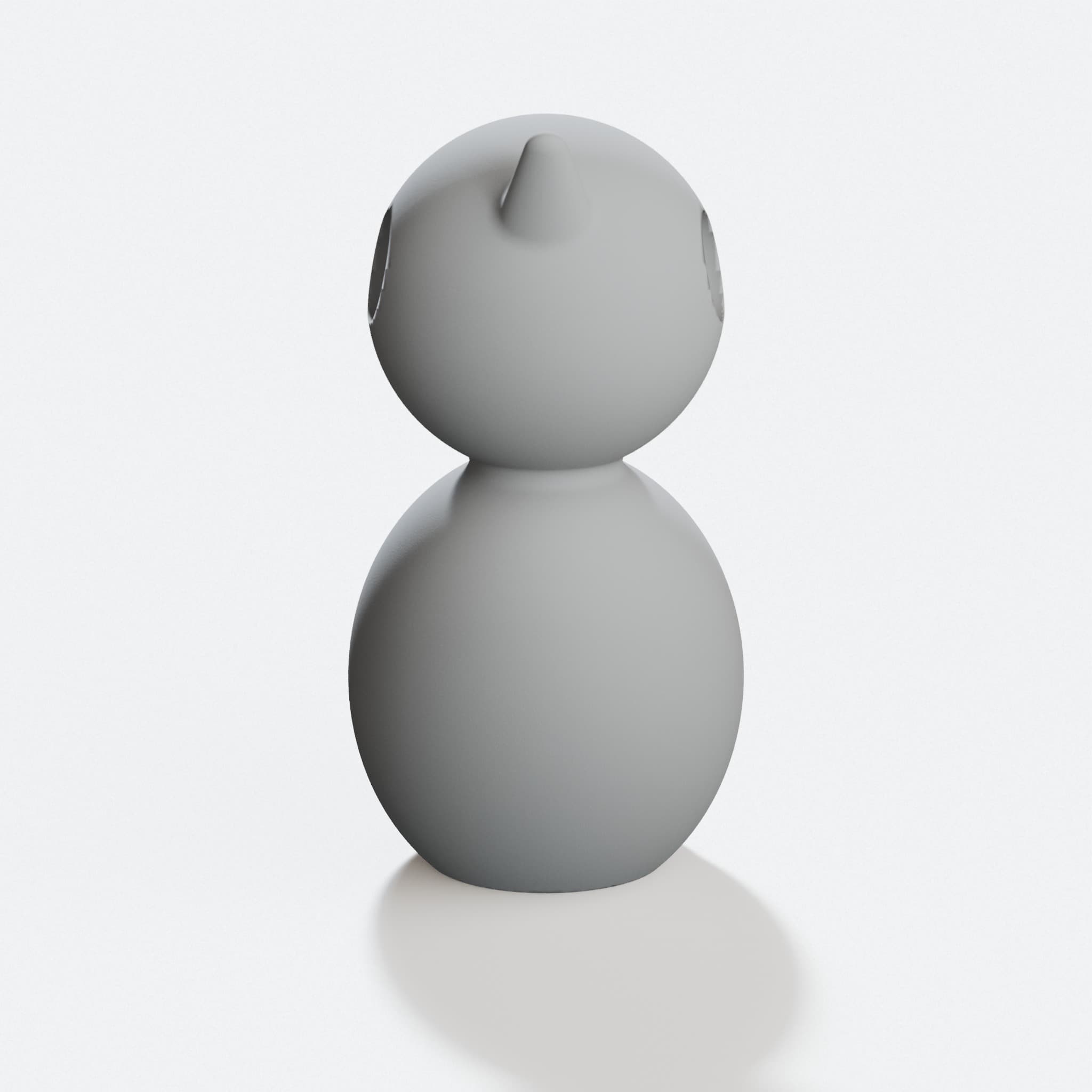 Bird Whistle – 3D Printed Water Whistle Toy, hero tilt