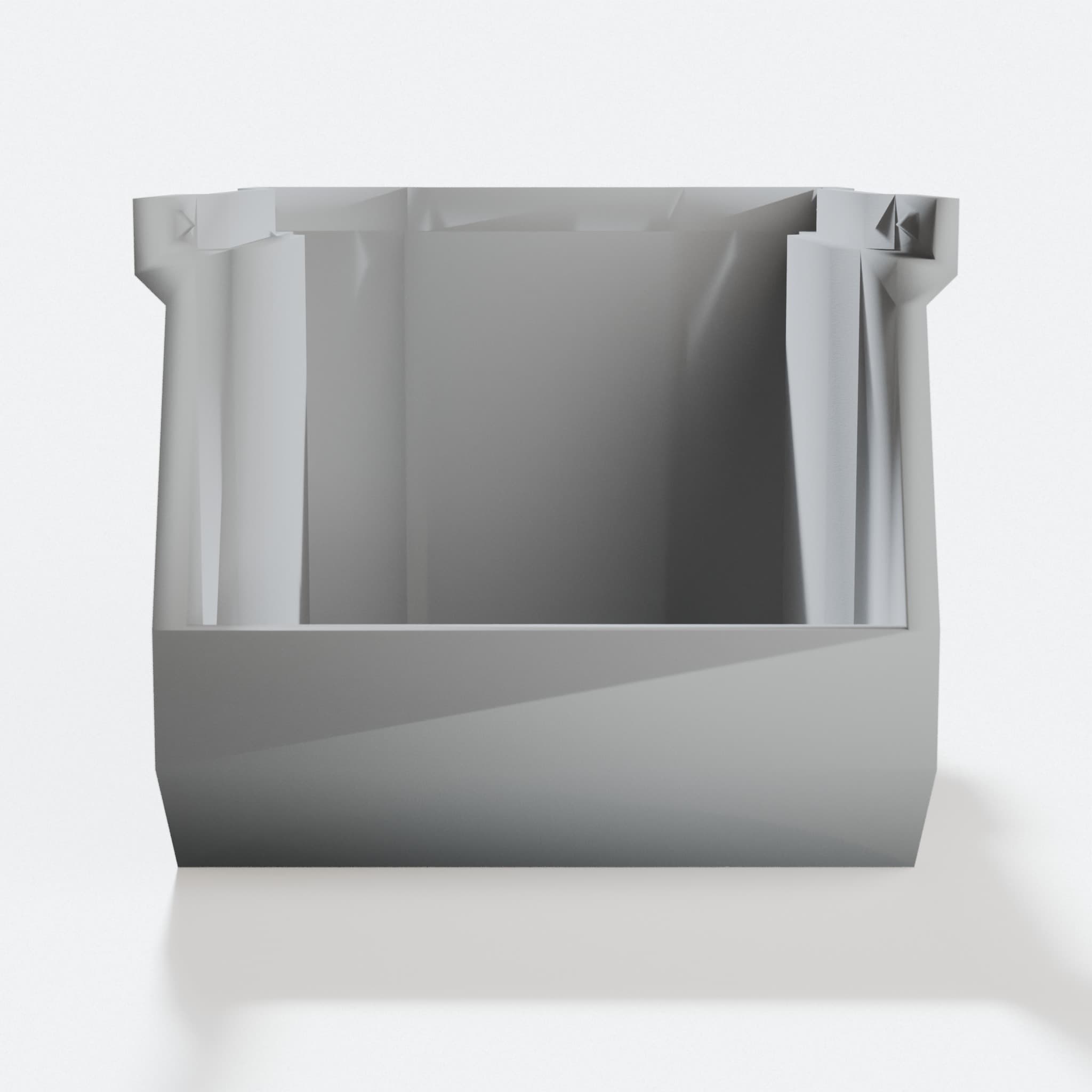 Mini Stacking Box Storage Bin, hero tilt