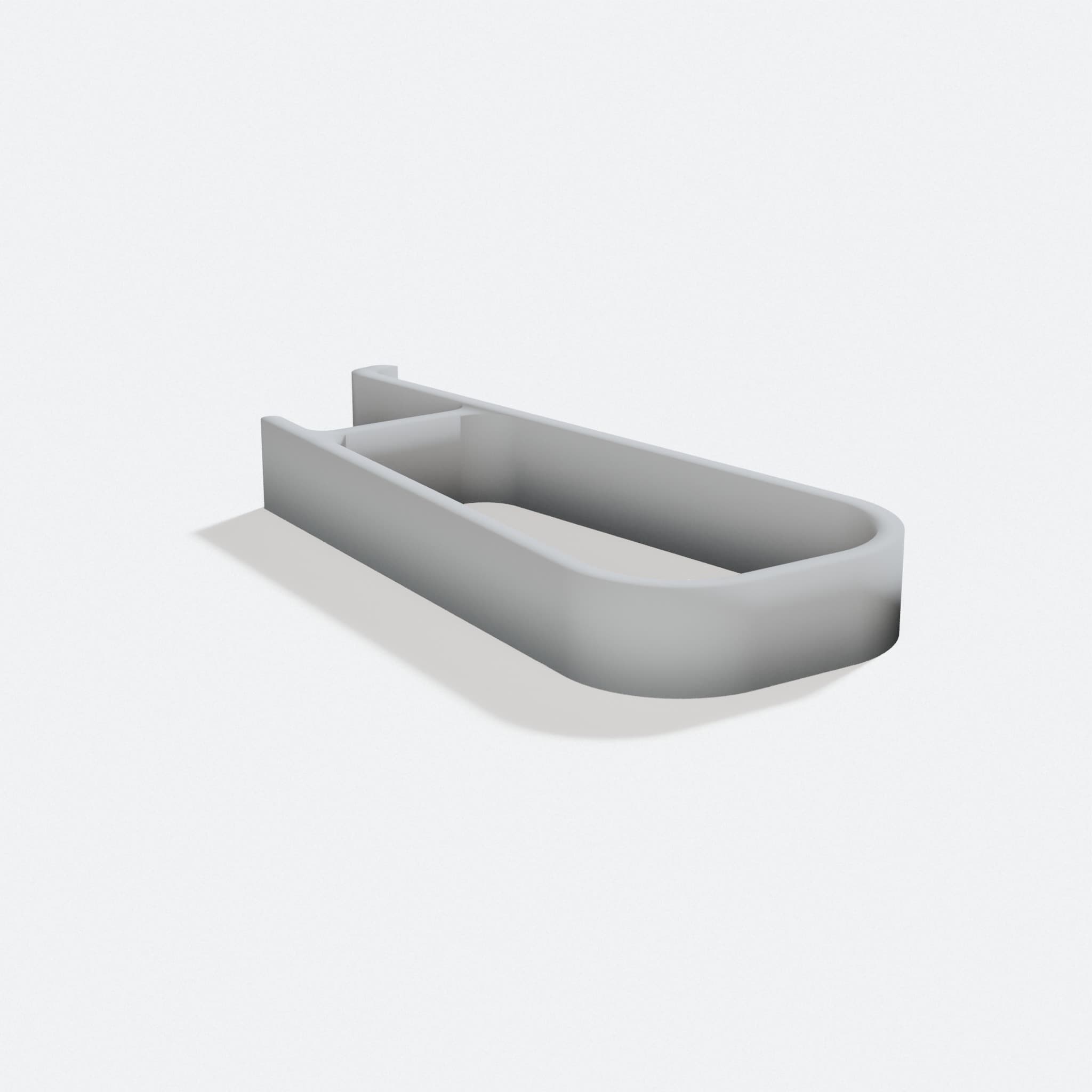 3D Printed Laptop Stand for Mac and Notebooks, turn three quarter
