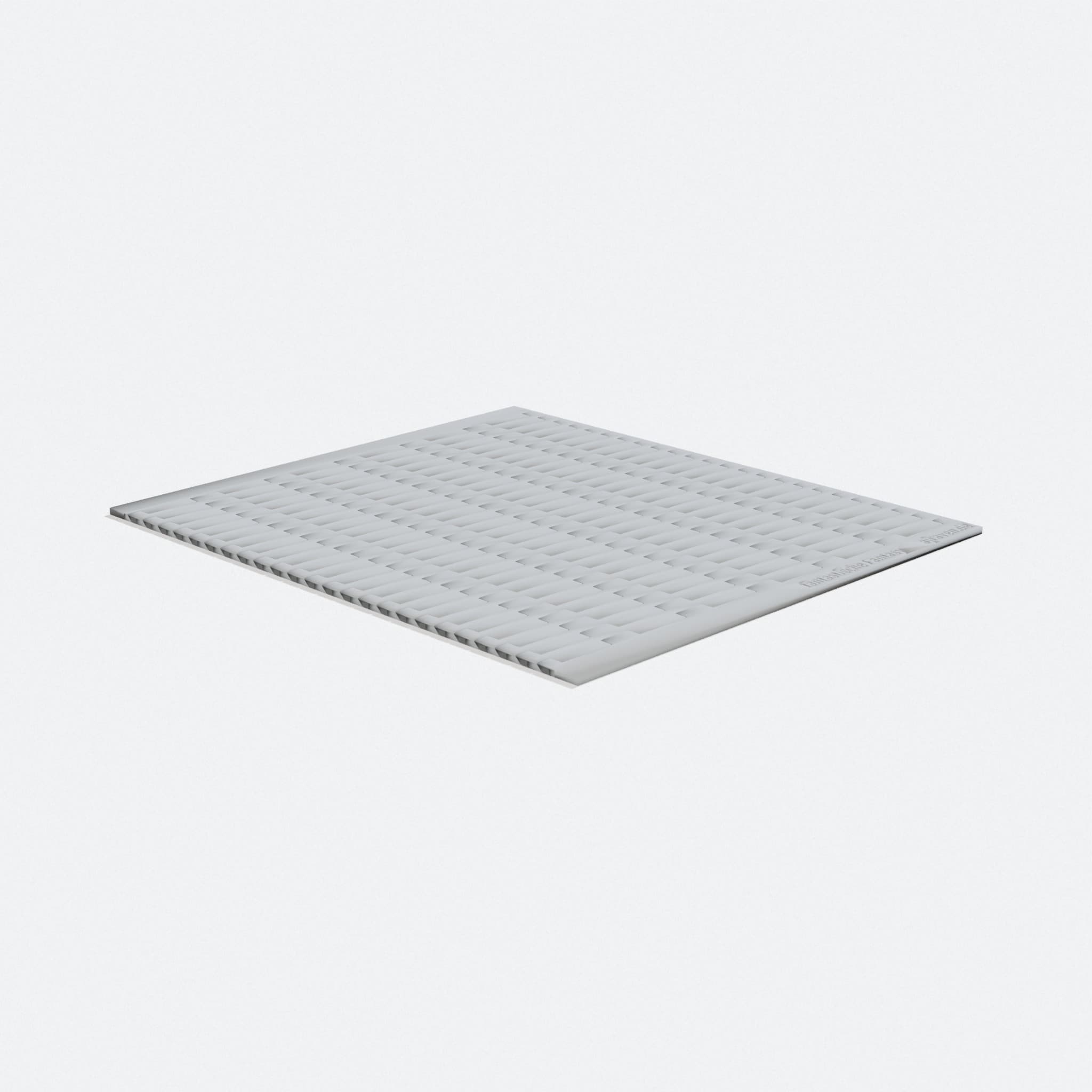 3D Printed Foldable Couch Tray, Sofa Table, Sushi Mat, turn three quarter